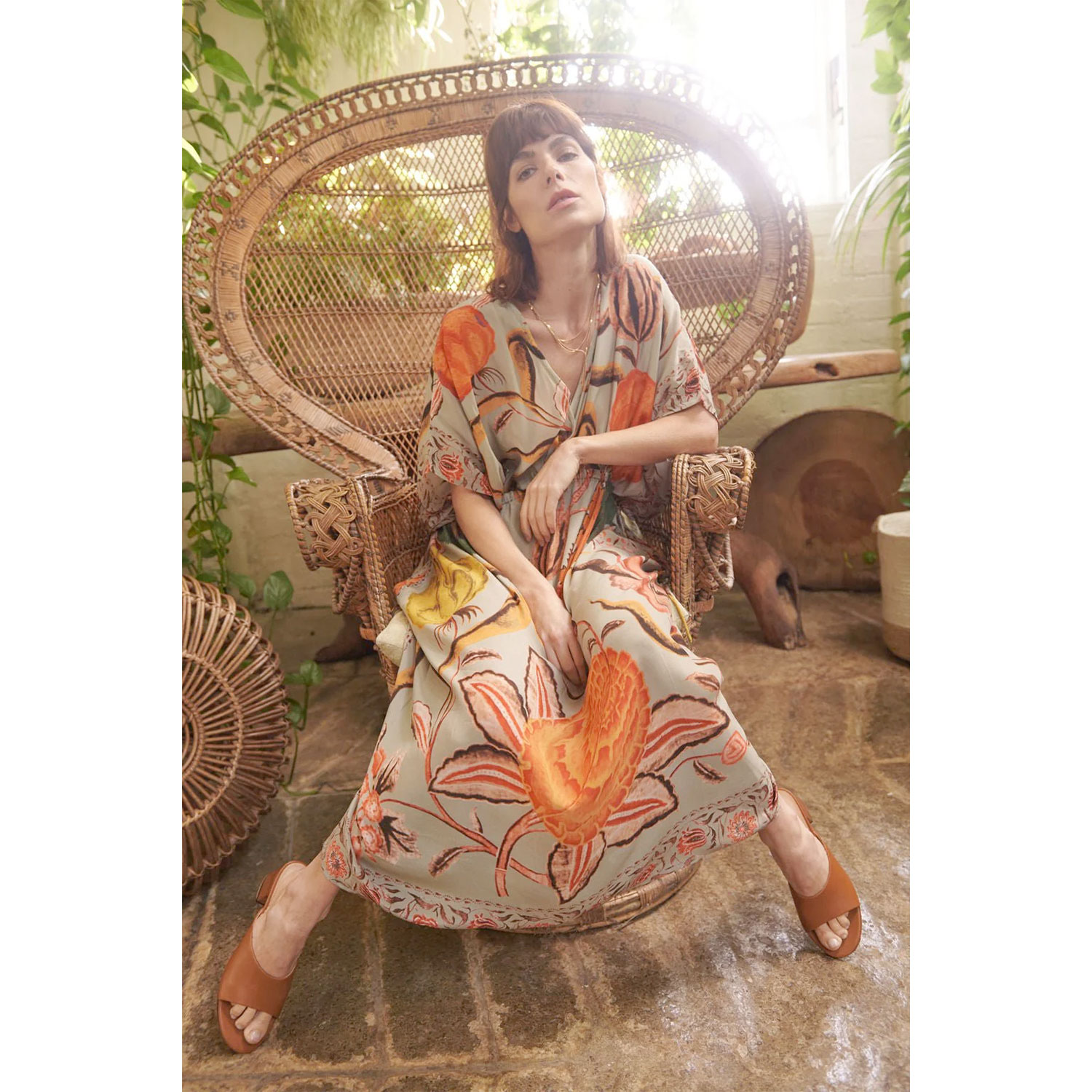 One Hundred Stars String Dress Joy Grey