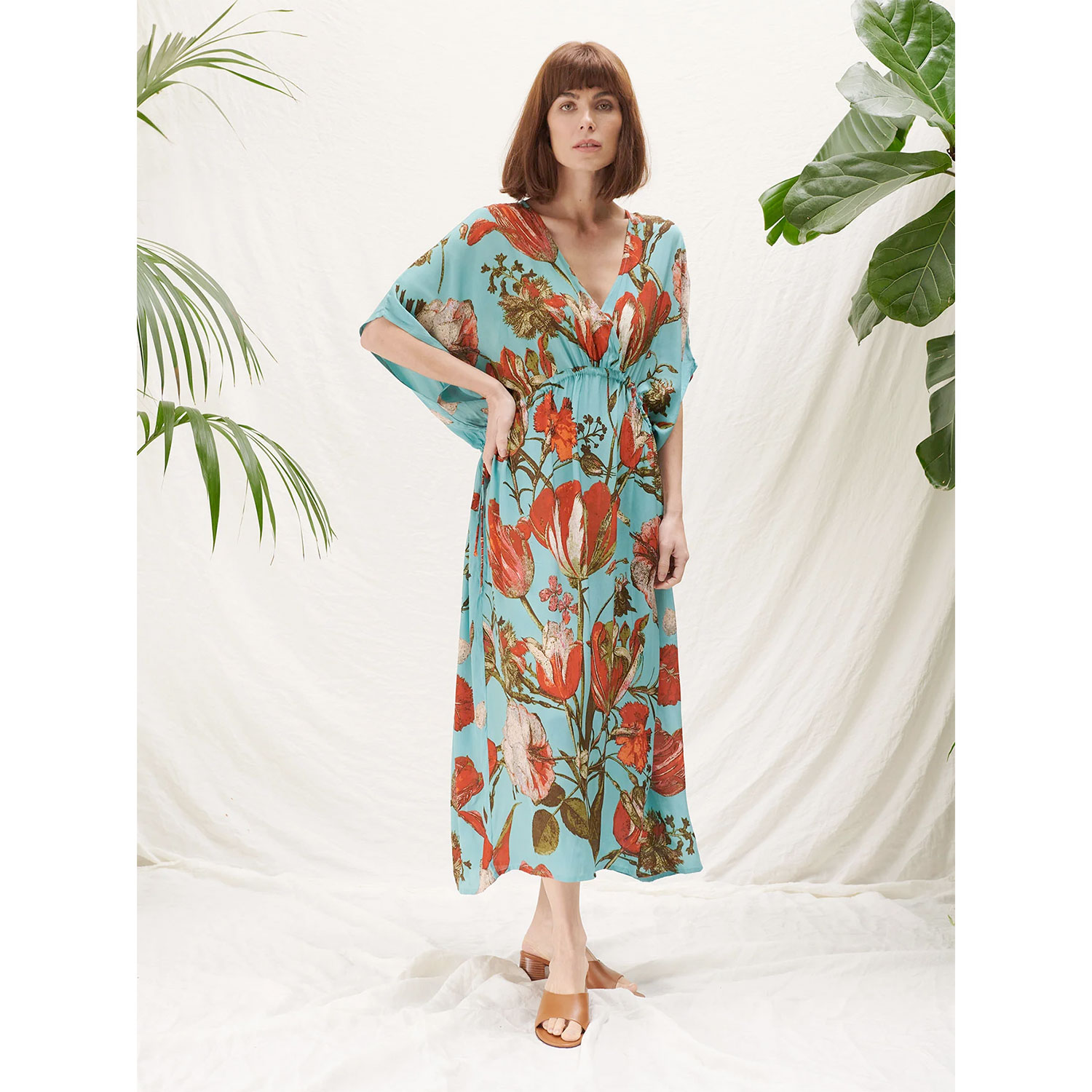 One Hundred Stars String Dress Tulip Blue