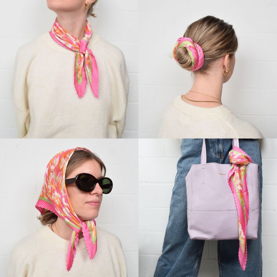 La Garçonne Accessoires Arvigna Plissee Foulard