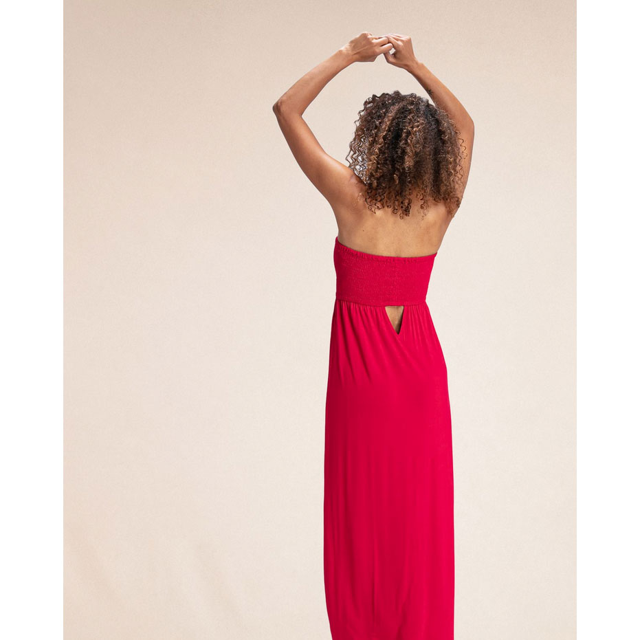 Karma Koma Summer Karma Koma Kleid Rot Model hinten