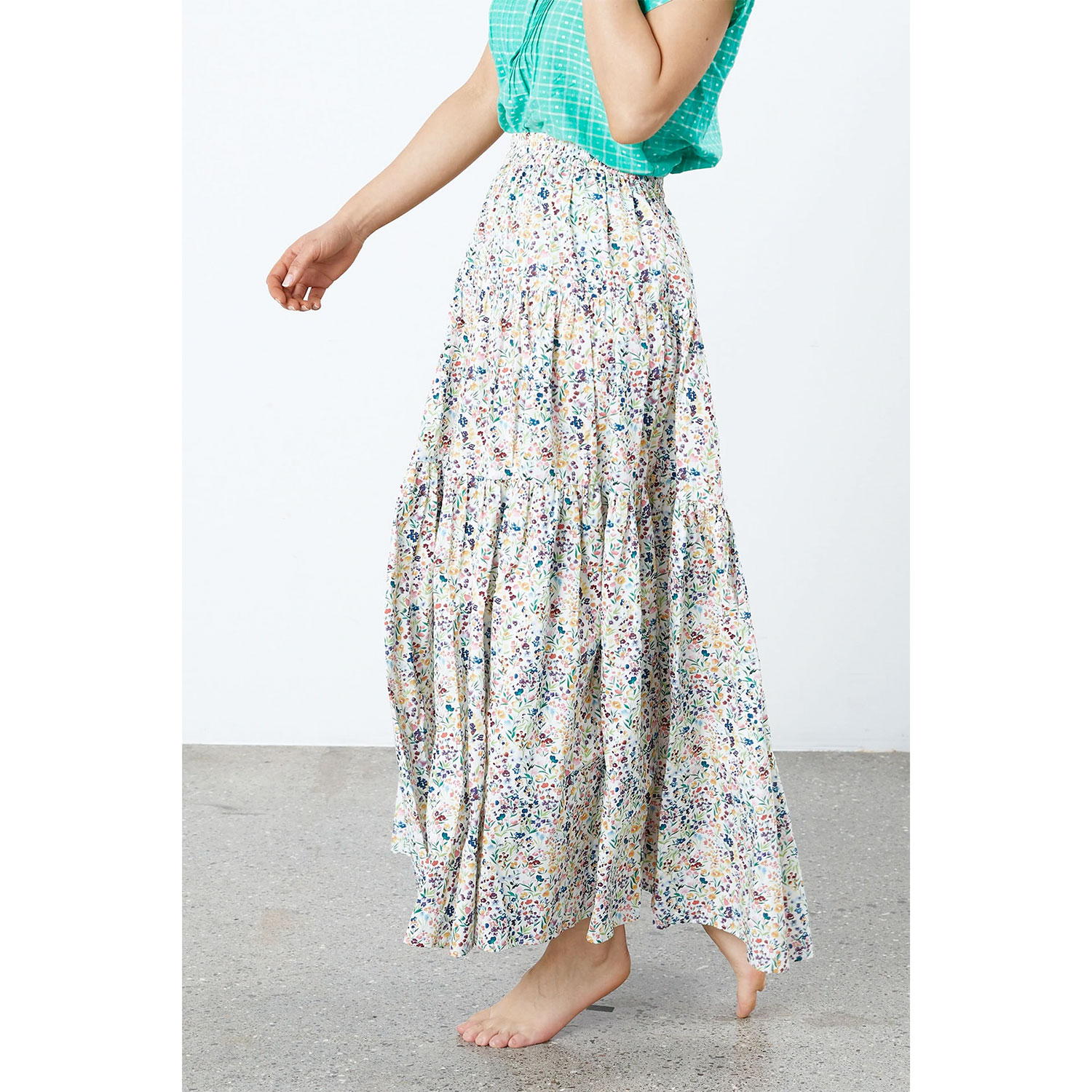 Lolly's Laundry Sunset Jupe Flower Print