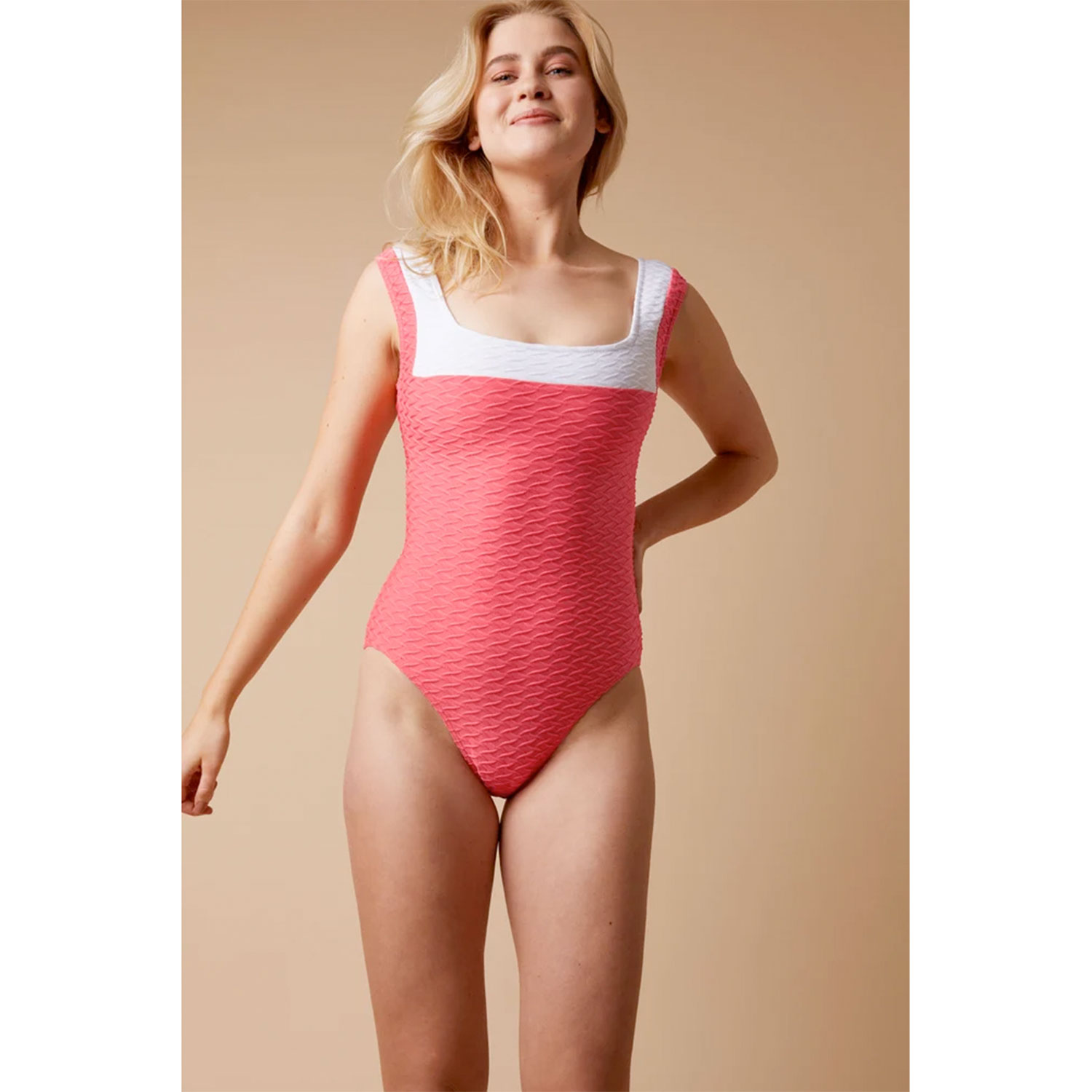 Paula Swordfish Badekleid Coral