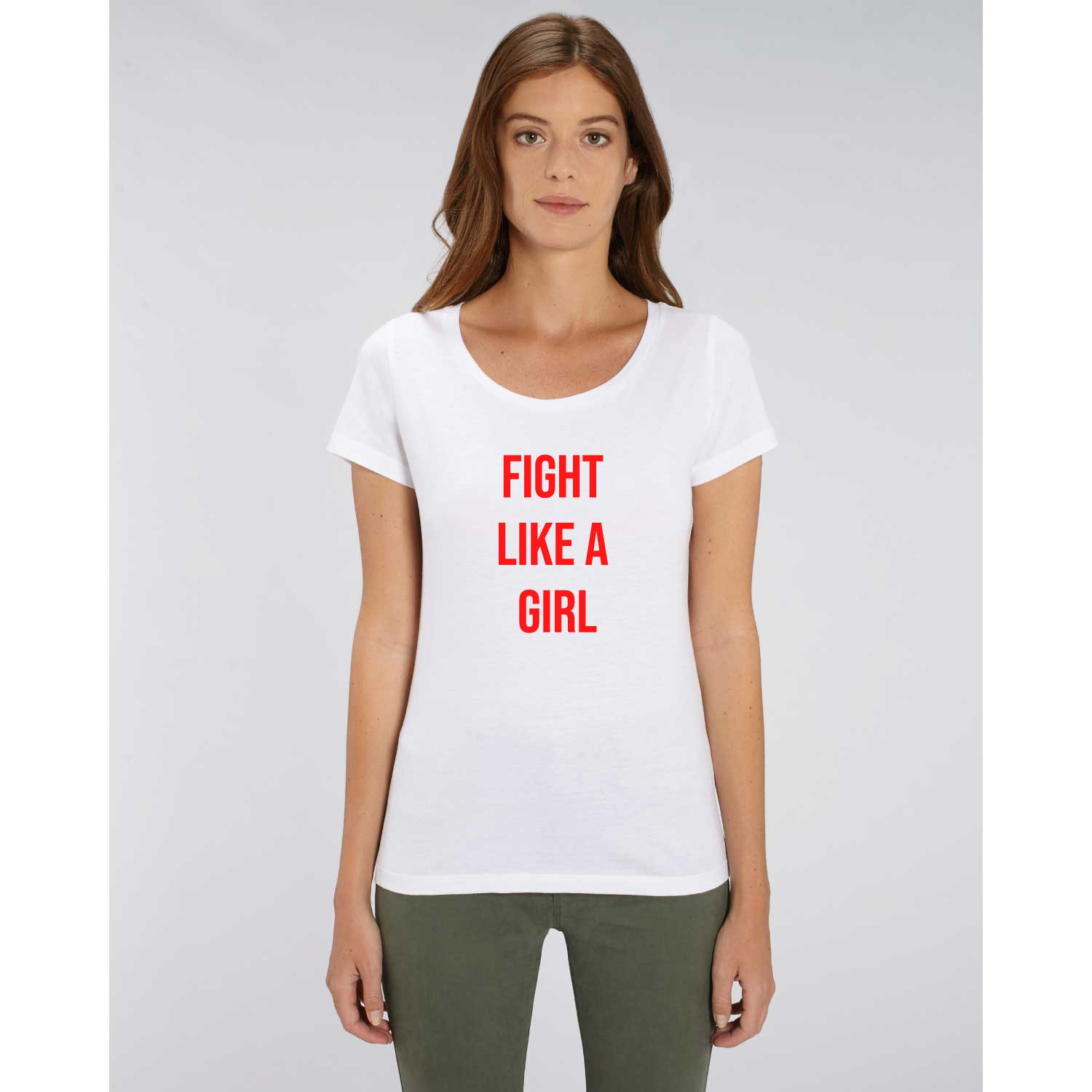 La Garçonne Vetements Image Fight T-Shirt Weiss