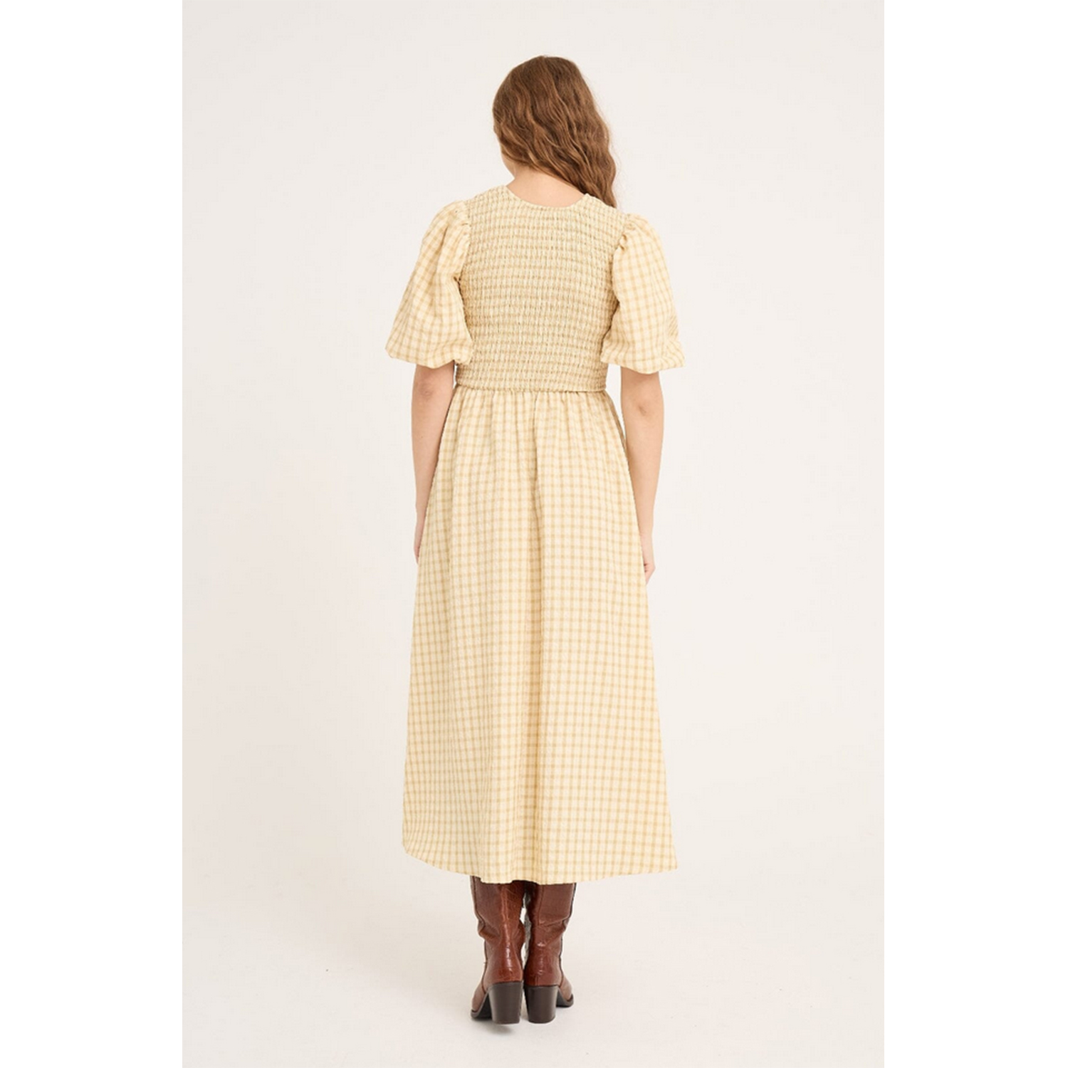 A-View Tabita Kleid Pale Yellow