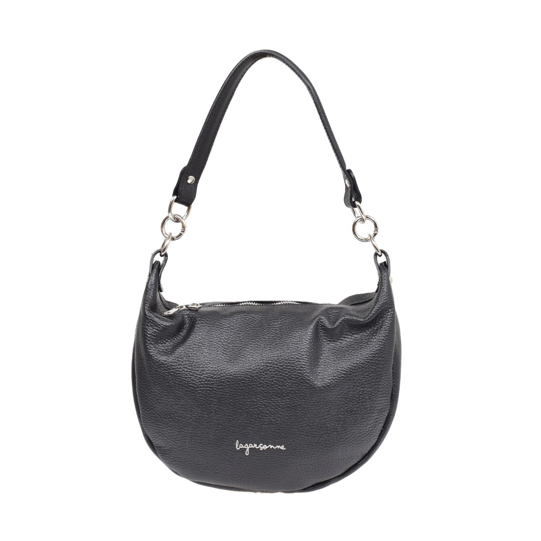La Garçonne Accessoires Tamika Hobo Tasche Black