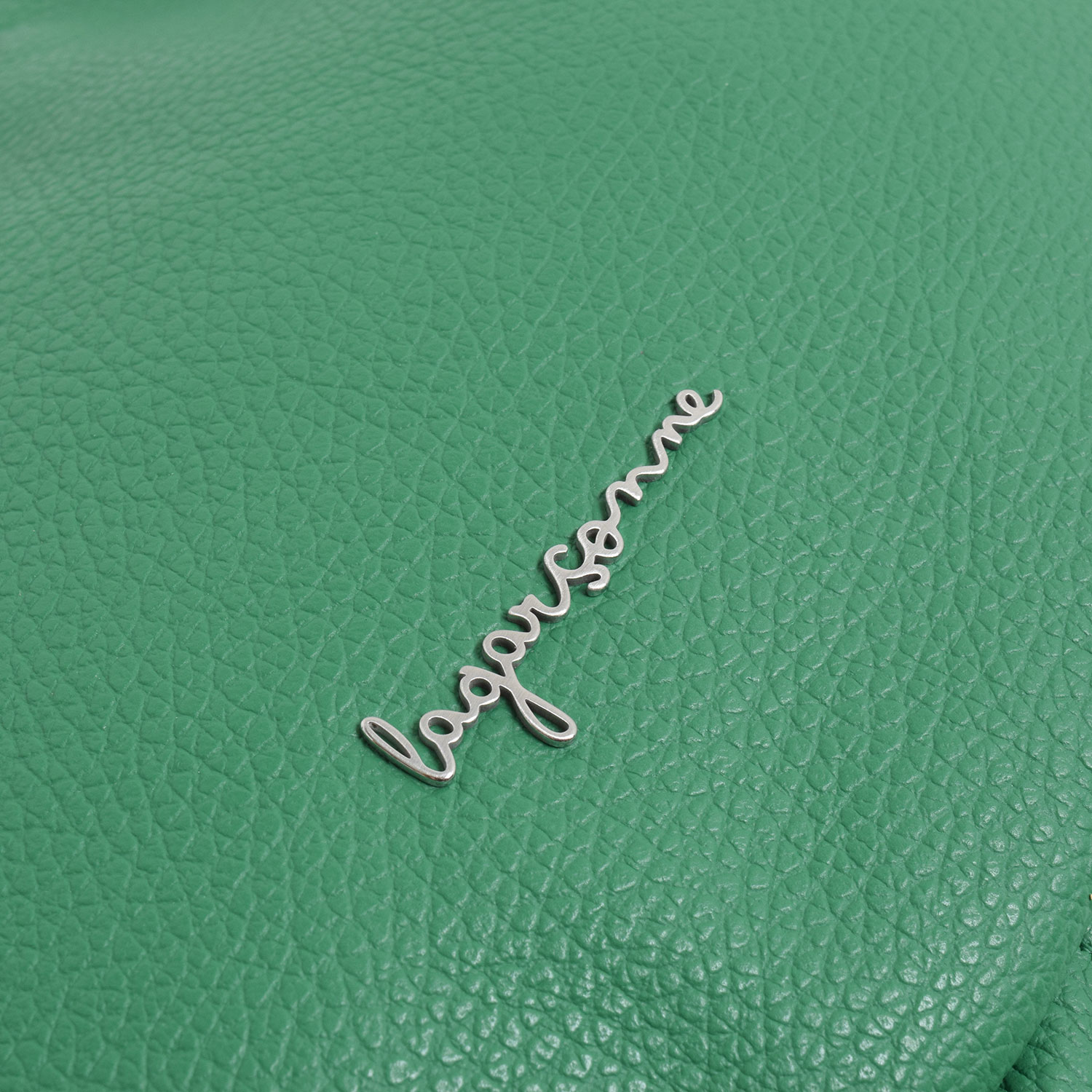 La Garçonne Accessoires Tamika Hobo Handtasche in Grün aus echtem Leder von La Garçonne Accessoires Detail