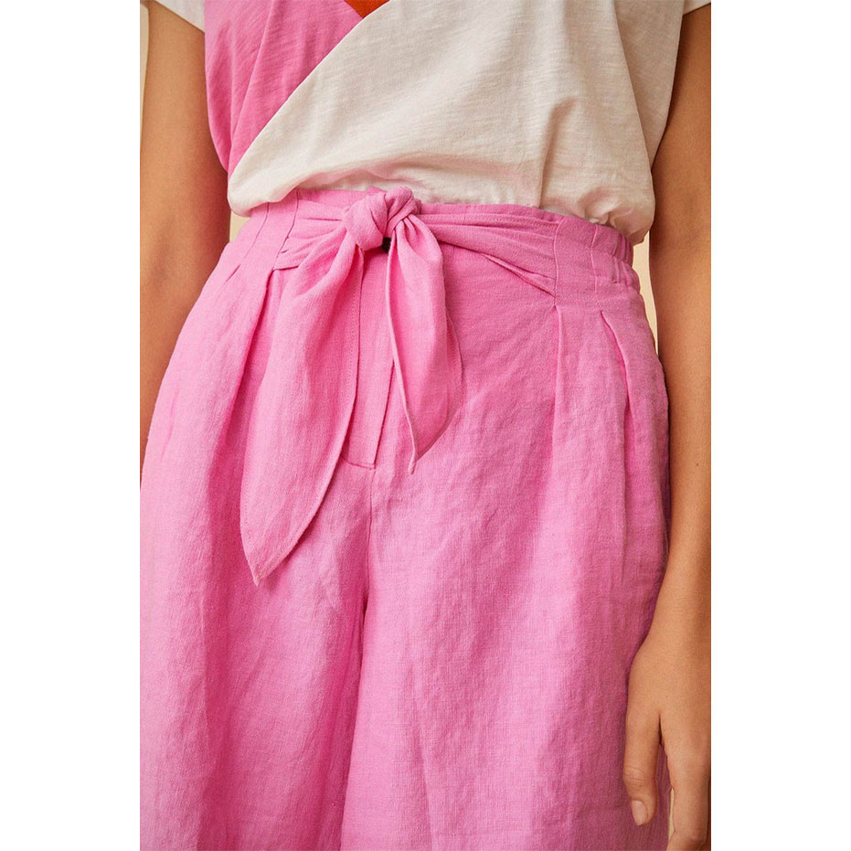 Des Petits Hauts Tang Shorts Rose Fluo