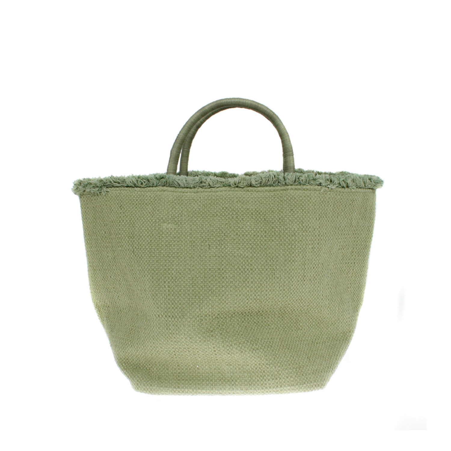 La Garçonne Accessoires Emilie Canvas Totebag Tasche Green
