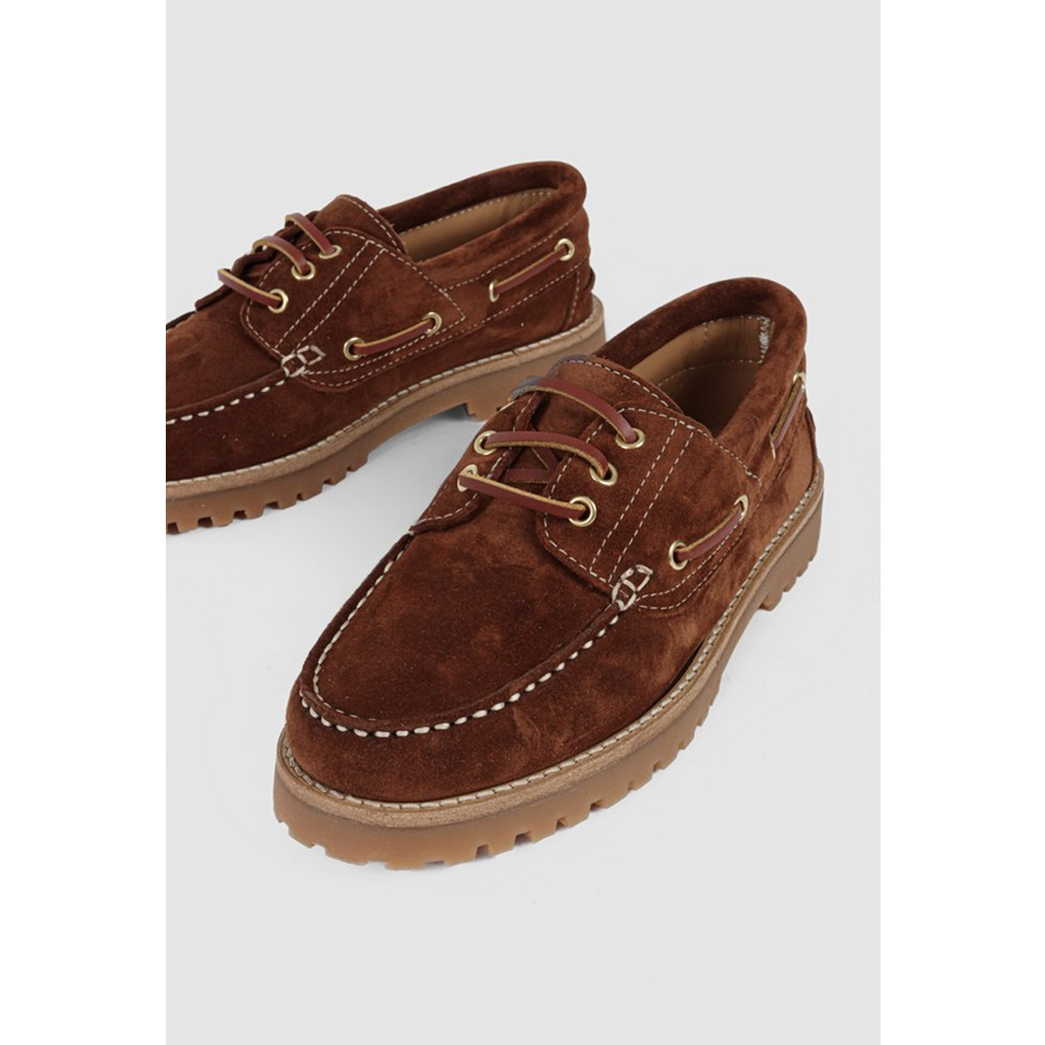Bukela Taylor Boatshoe Suede Cognac