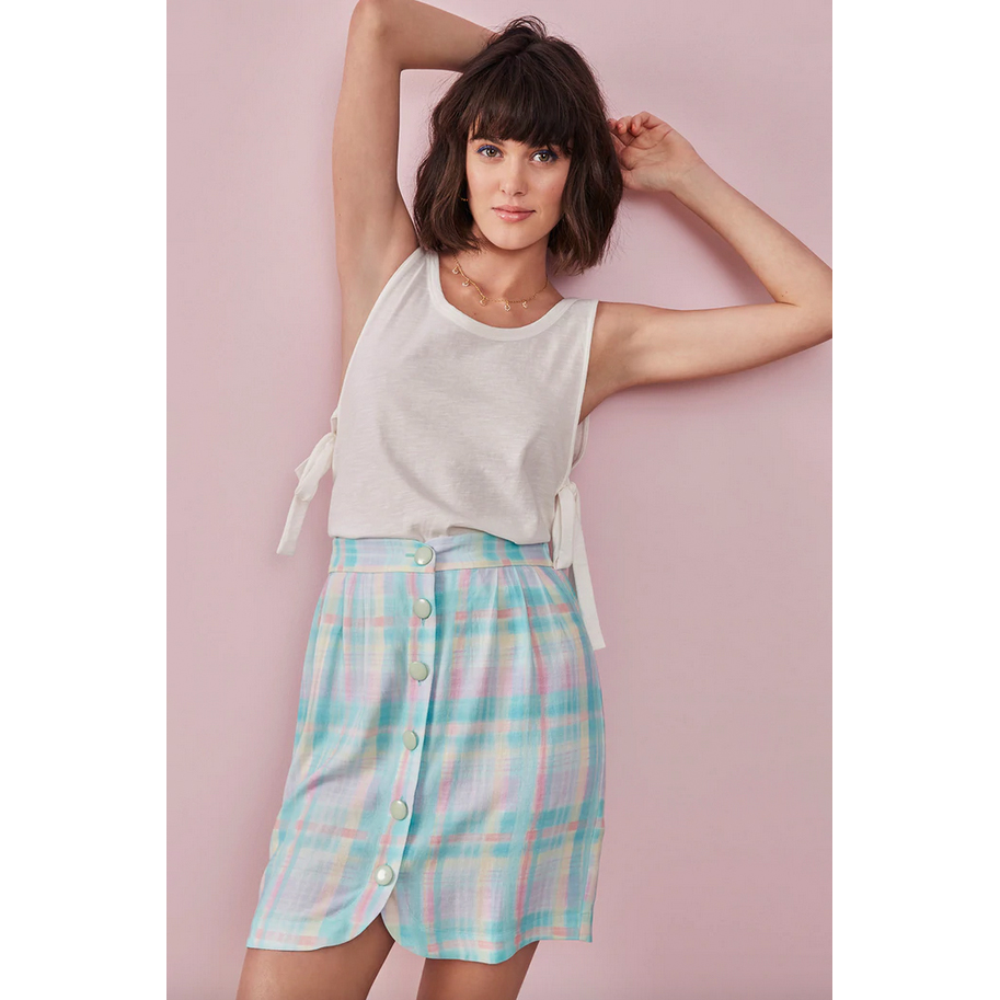 Des Petits Hauts Teline Jupe Carreaulou