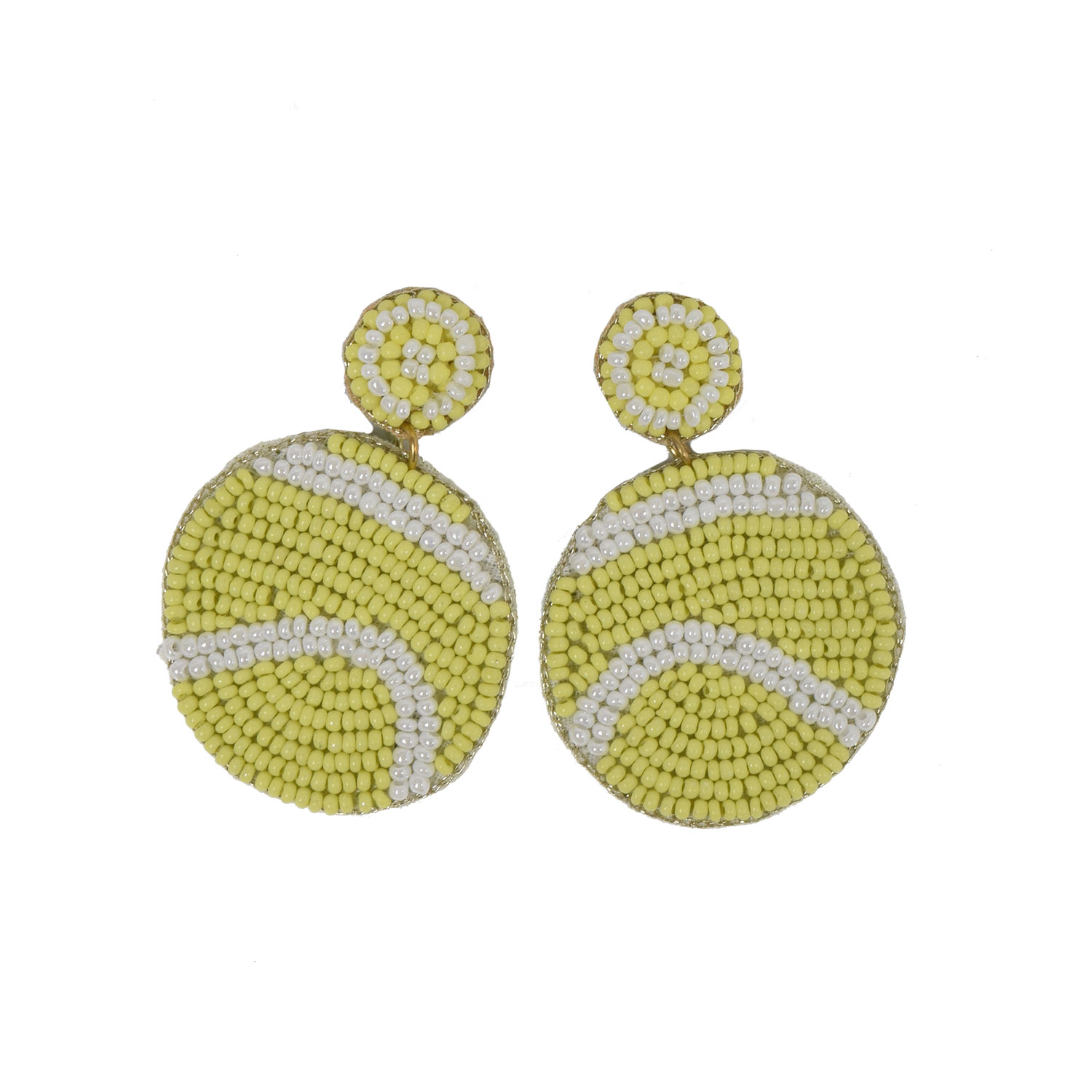 La Garçonne Bijoux Tennis Ball Ohrstecker