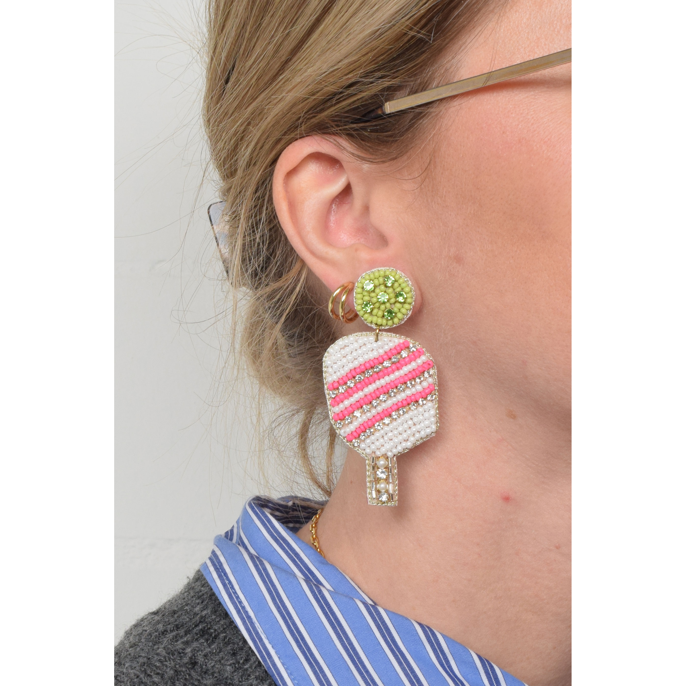 La Garçonne Bijoux Table Tennis Ohrstecker