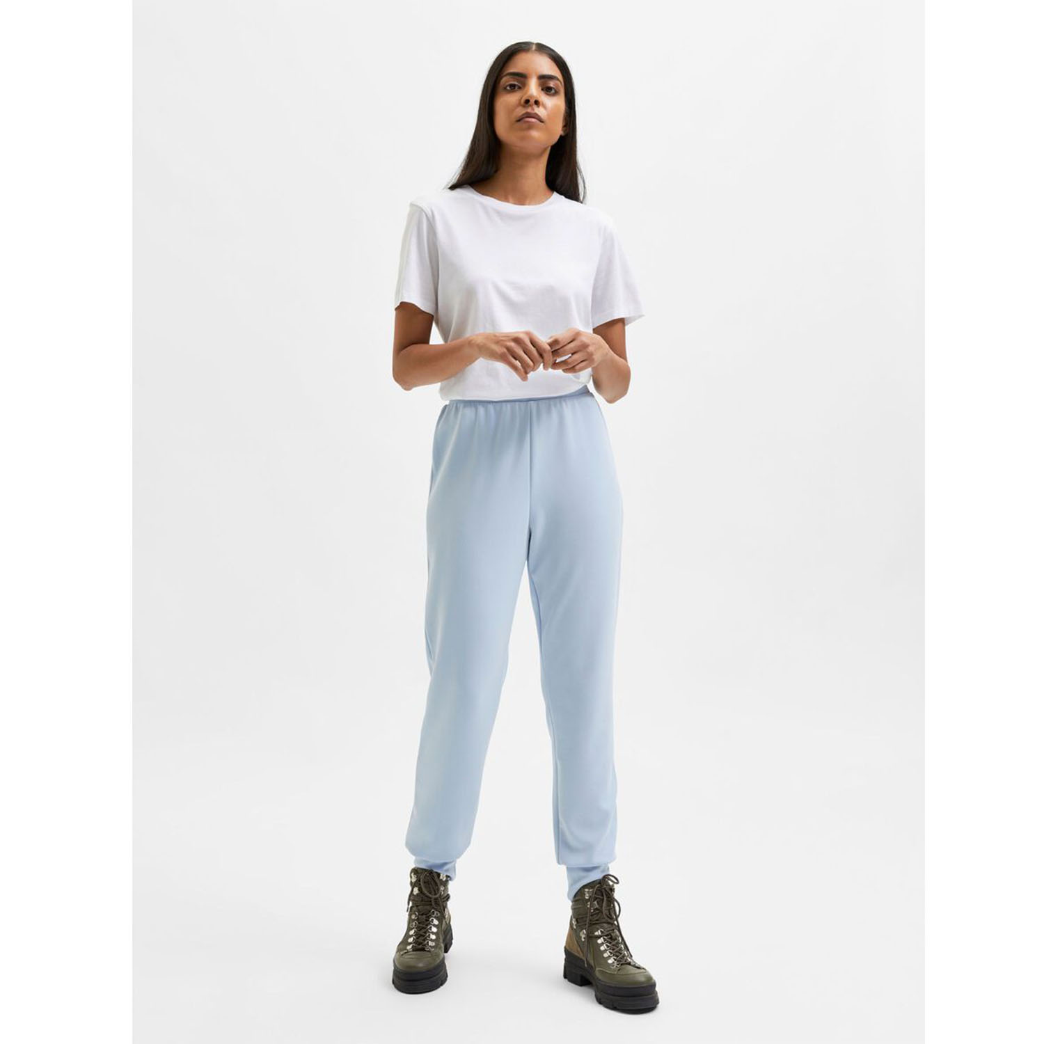 Selected Femme Tenny Hose Cashmere Blue