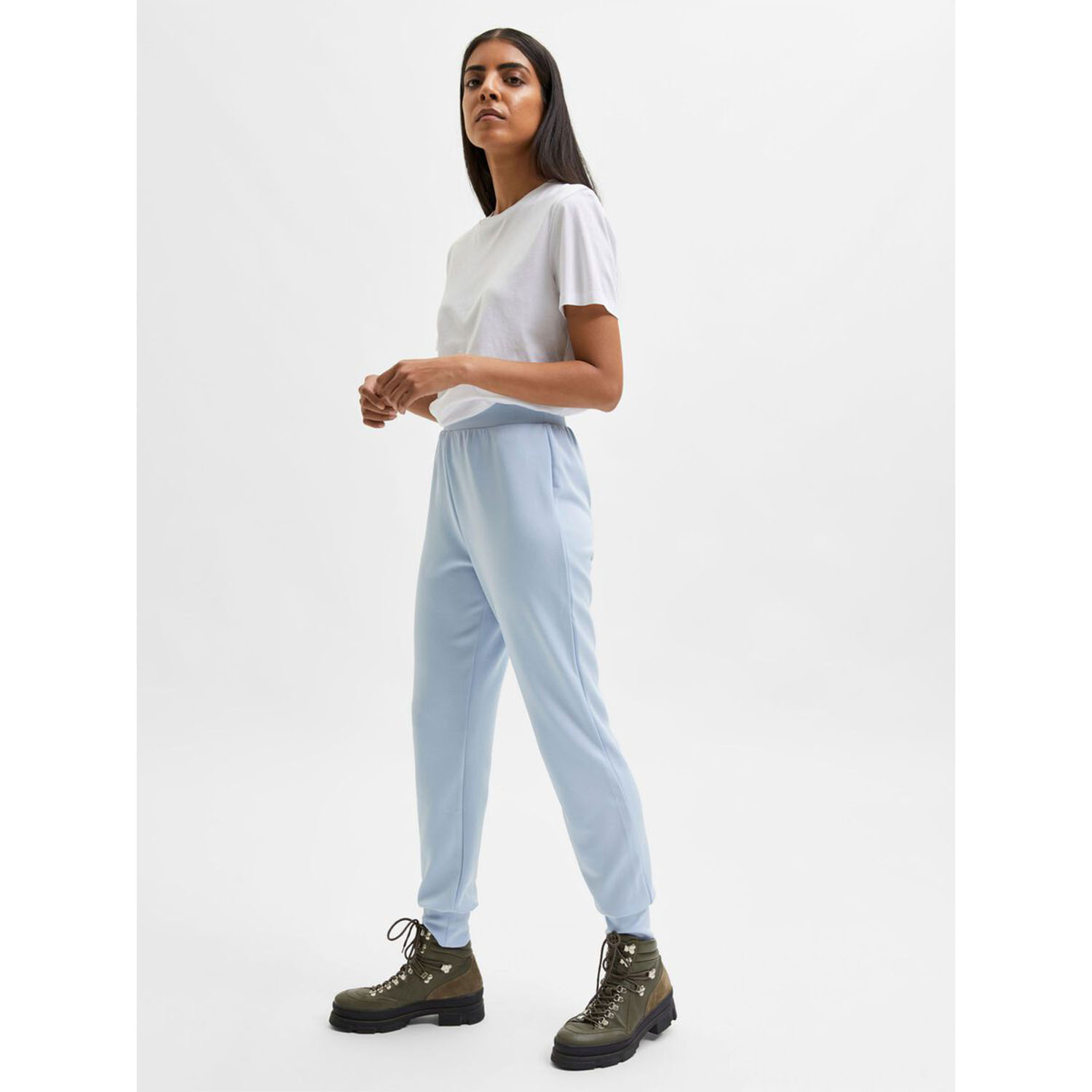 Selected Femme Tenny Sweatpant Cashmere Blue von Selected Femme Seite