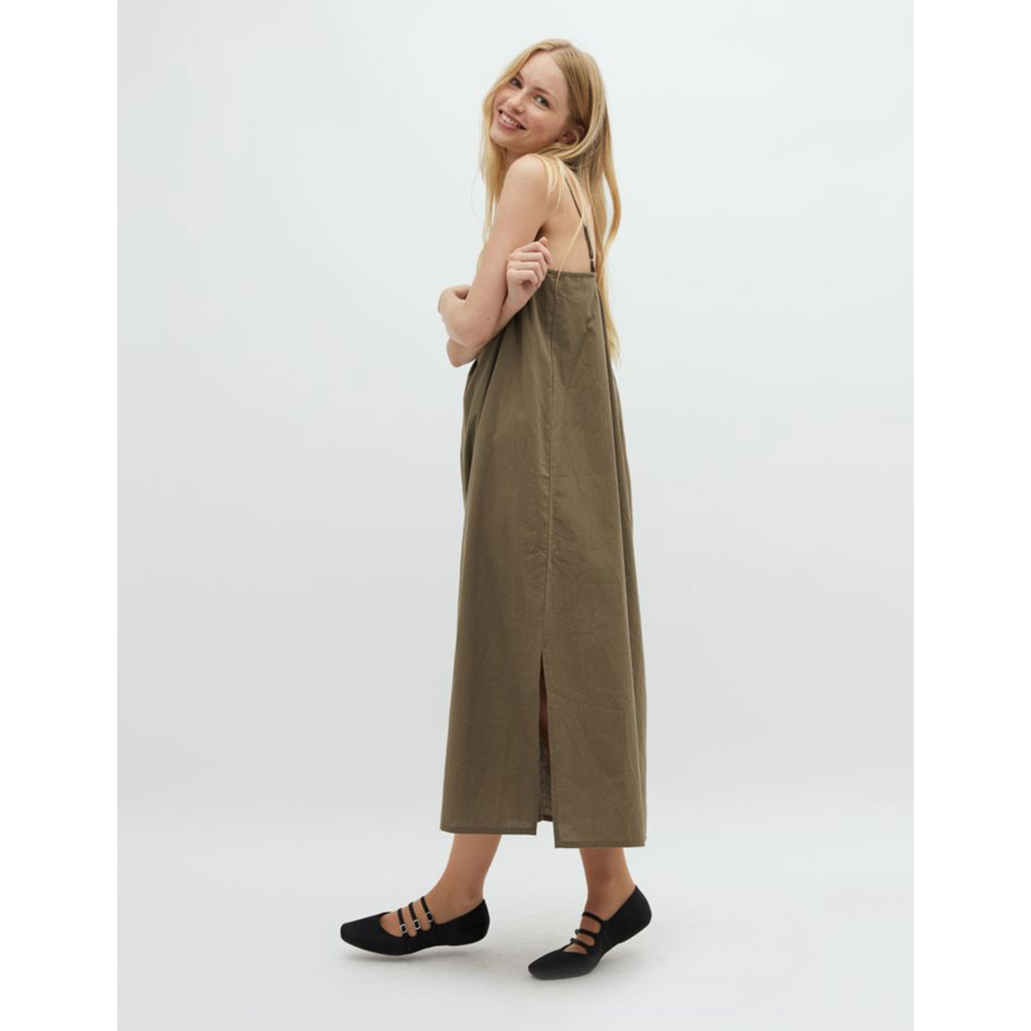 mbyM Teslana Kleid Dusty Olive