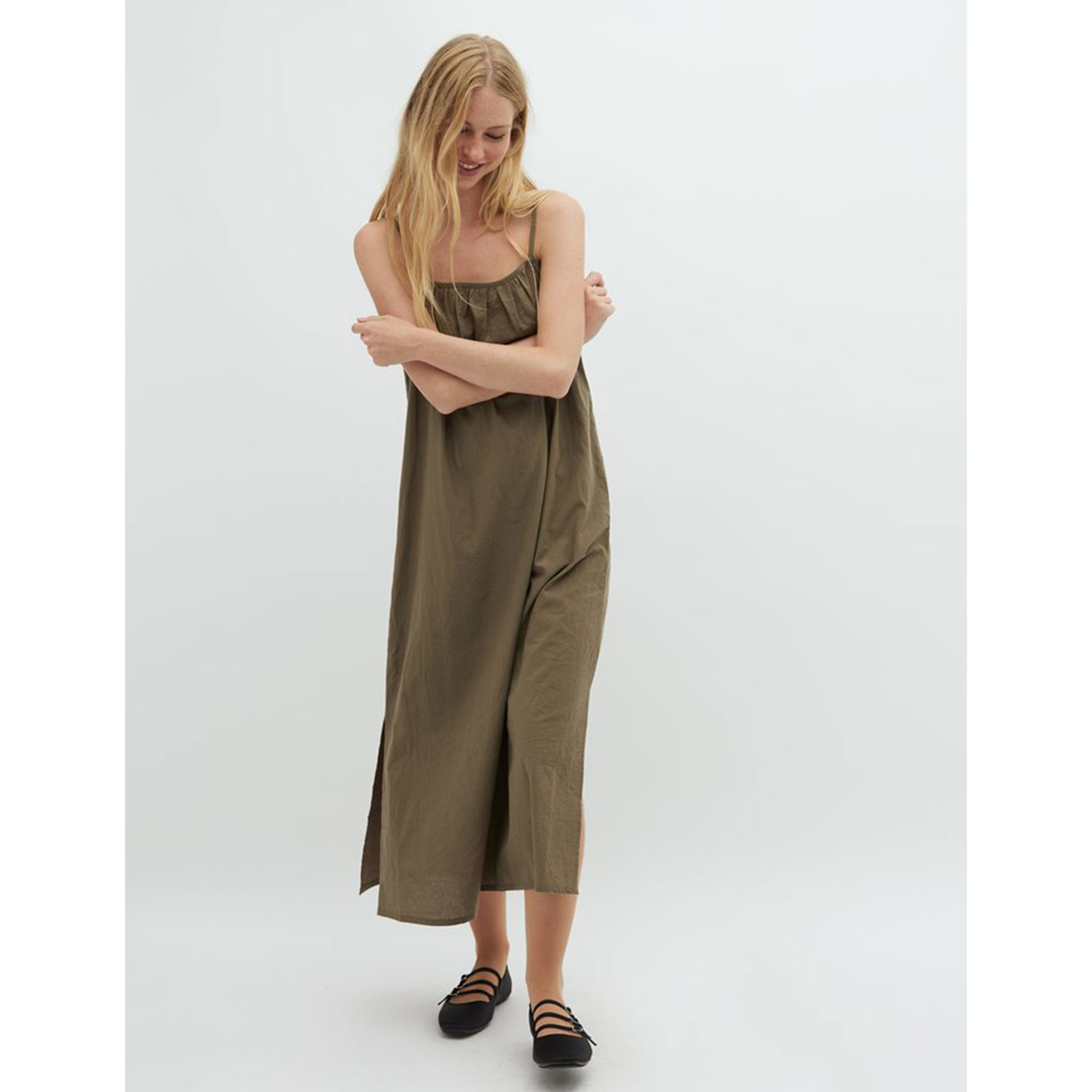 mbyM Teslana Kleid Dusty Olive