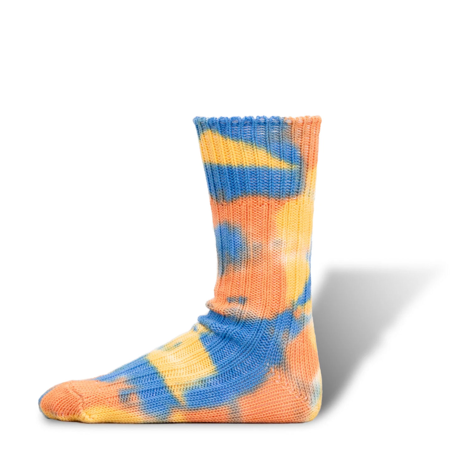 Decka Batikmuster Socken Blue
