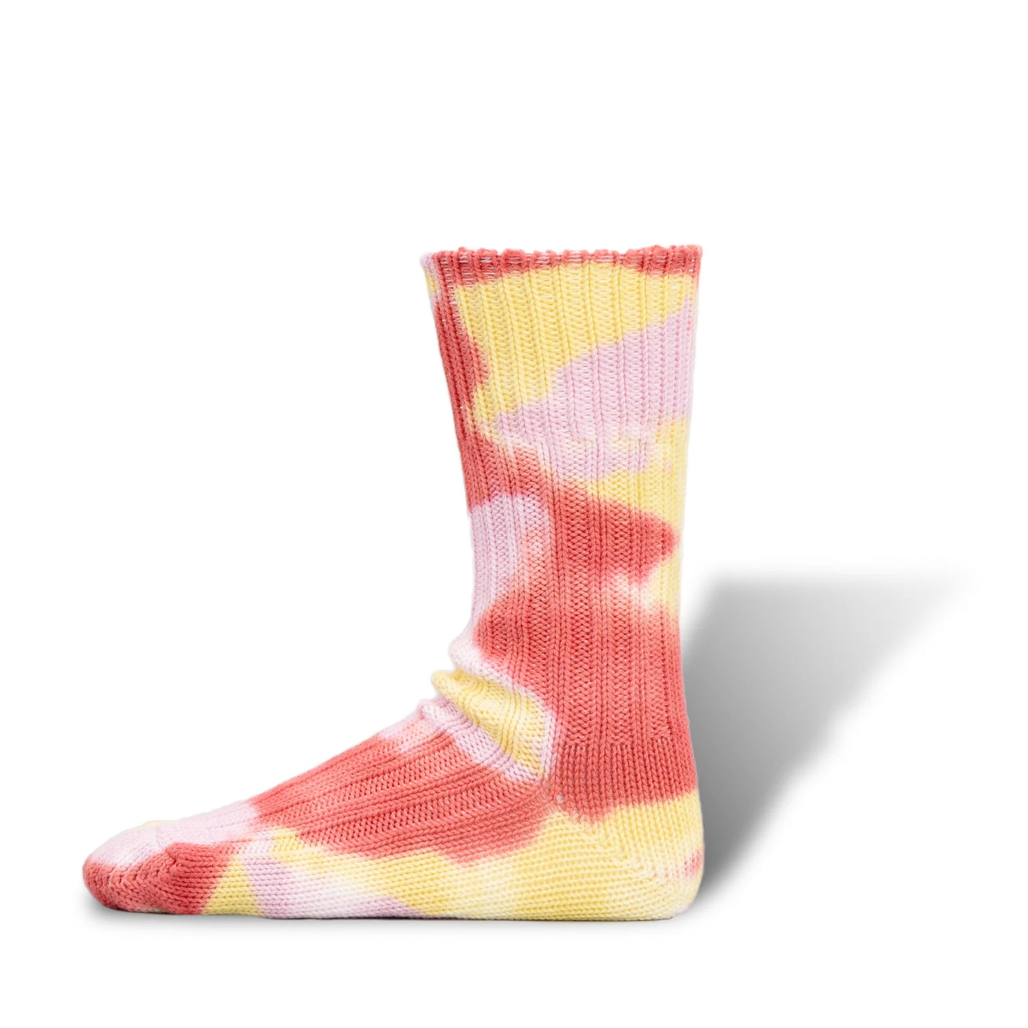 Batikmuster Socken Red