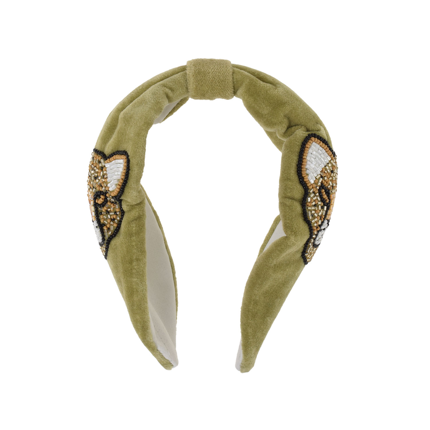 Leopard Haarreif Light Olive