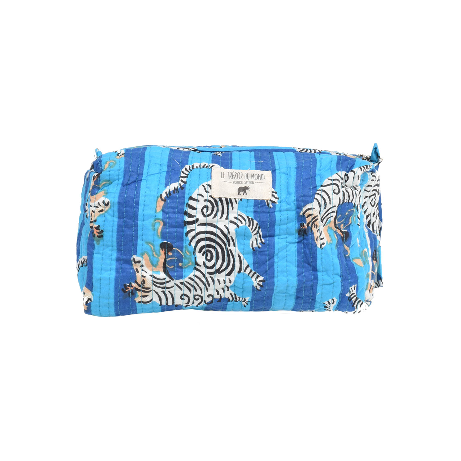 Tiger Medium Necessaire Royal Stripe