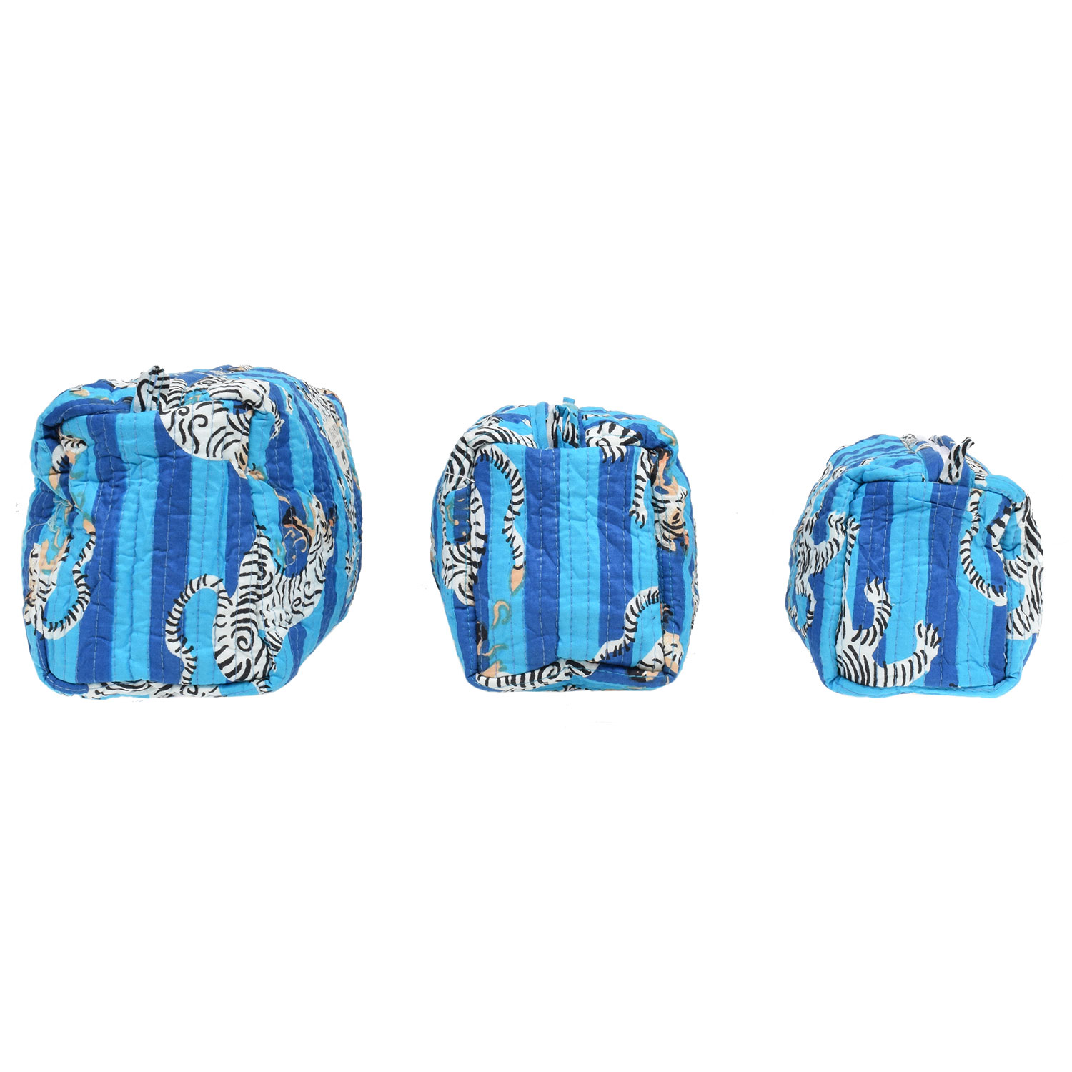 Le Trésor Du Monde Tiger Large Necessaire Royal Stripe