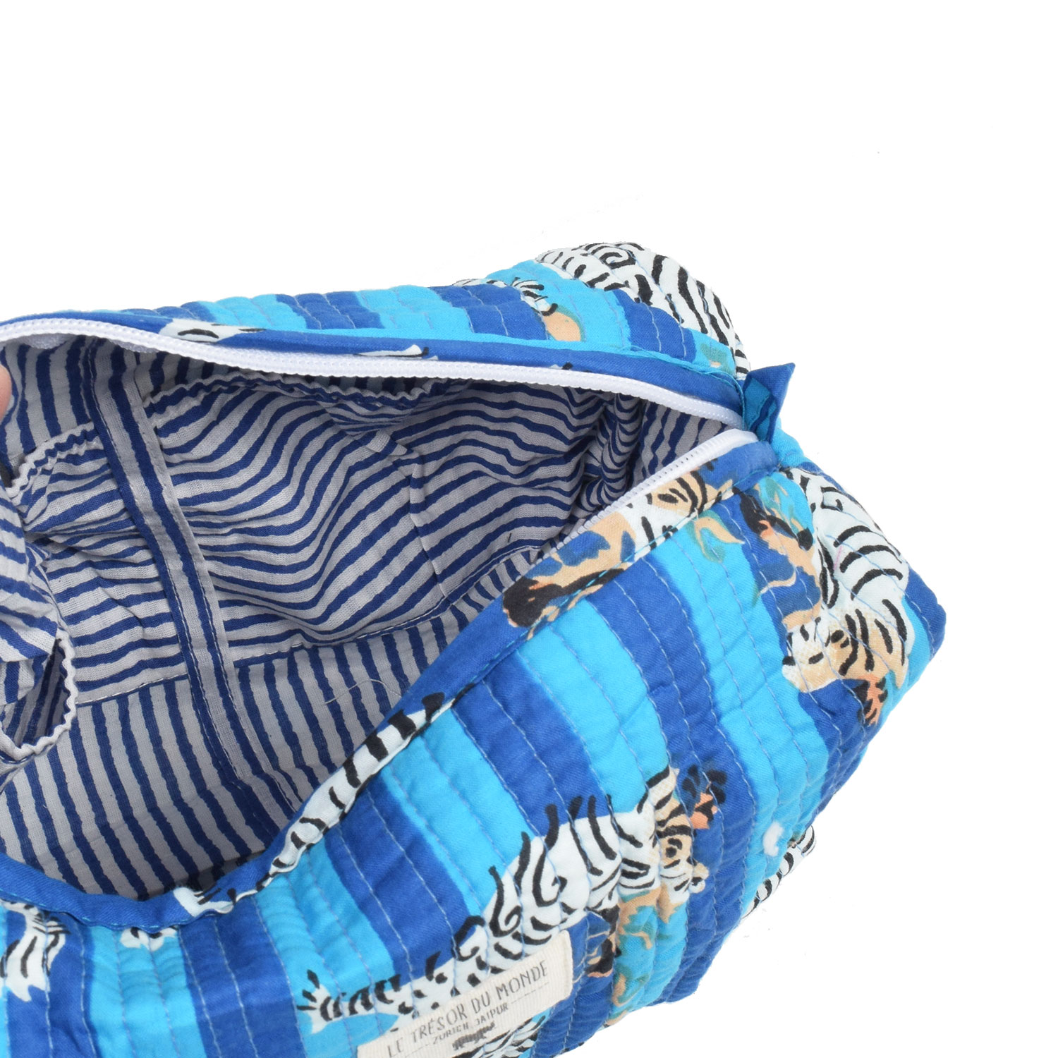 Le Trésor Du Monde Tiger Medium Necessaire Royal Stripe