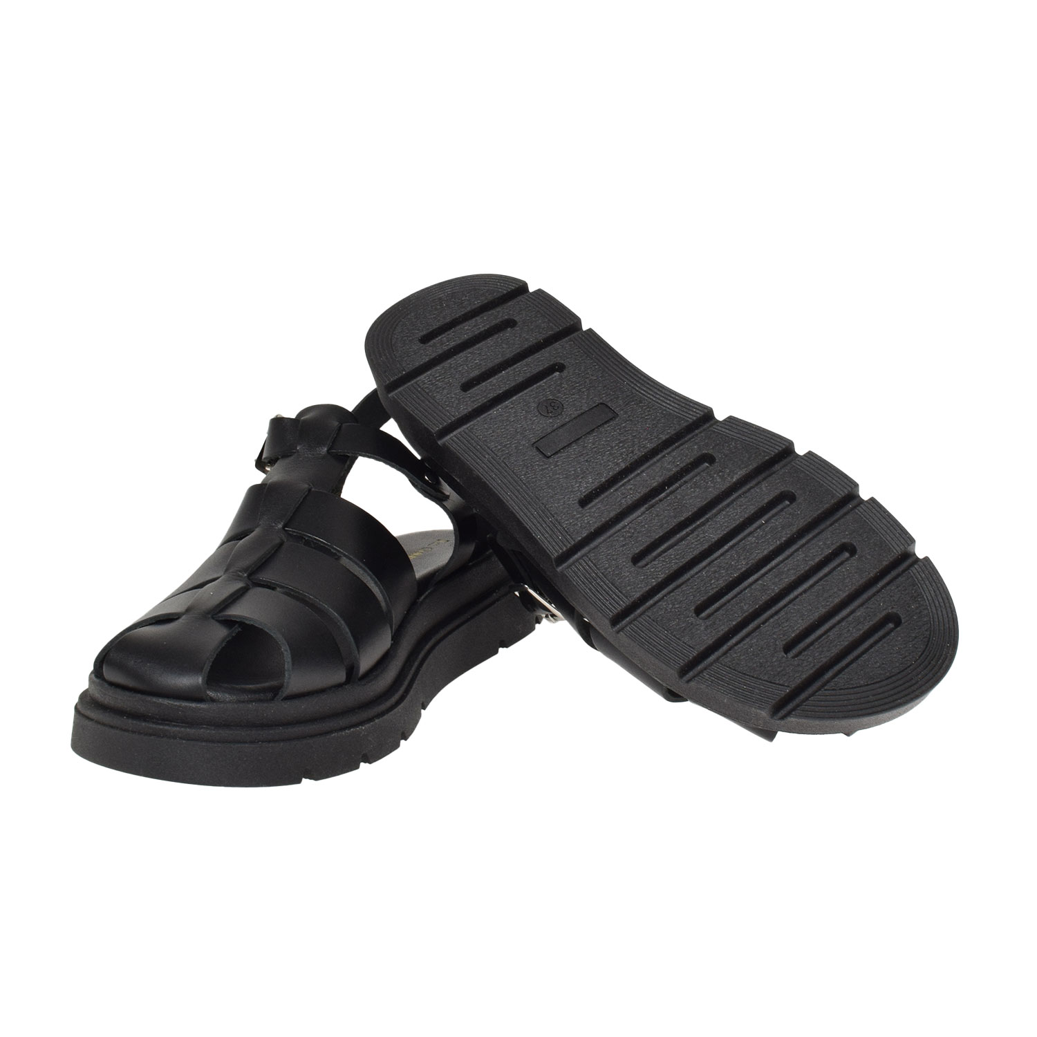 La Garçonne Tilda Sandale Negro