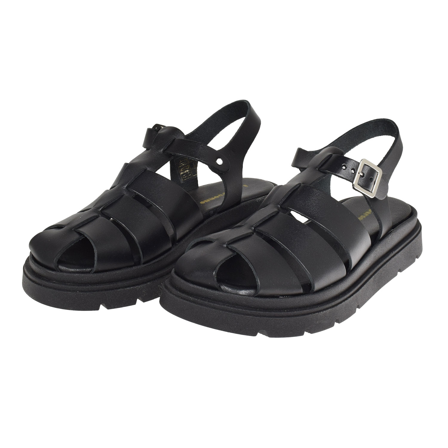 La Garçonne Tilda Sandale Negro