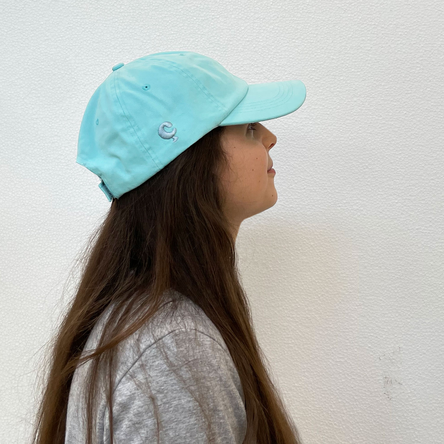 La Garçonne Accessoires Tina Cap Light Blue La Garconne Accessoires Packshot seite model