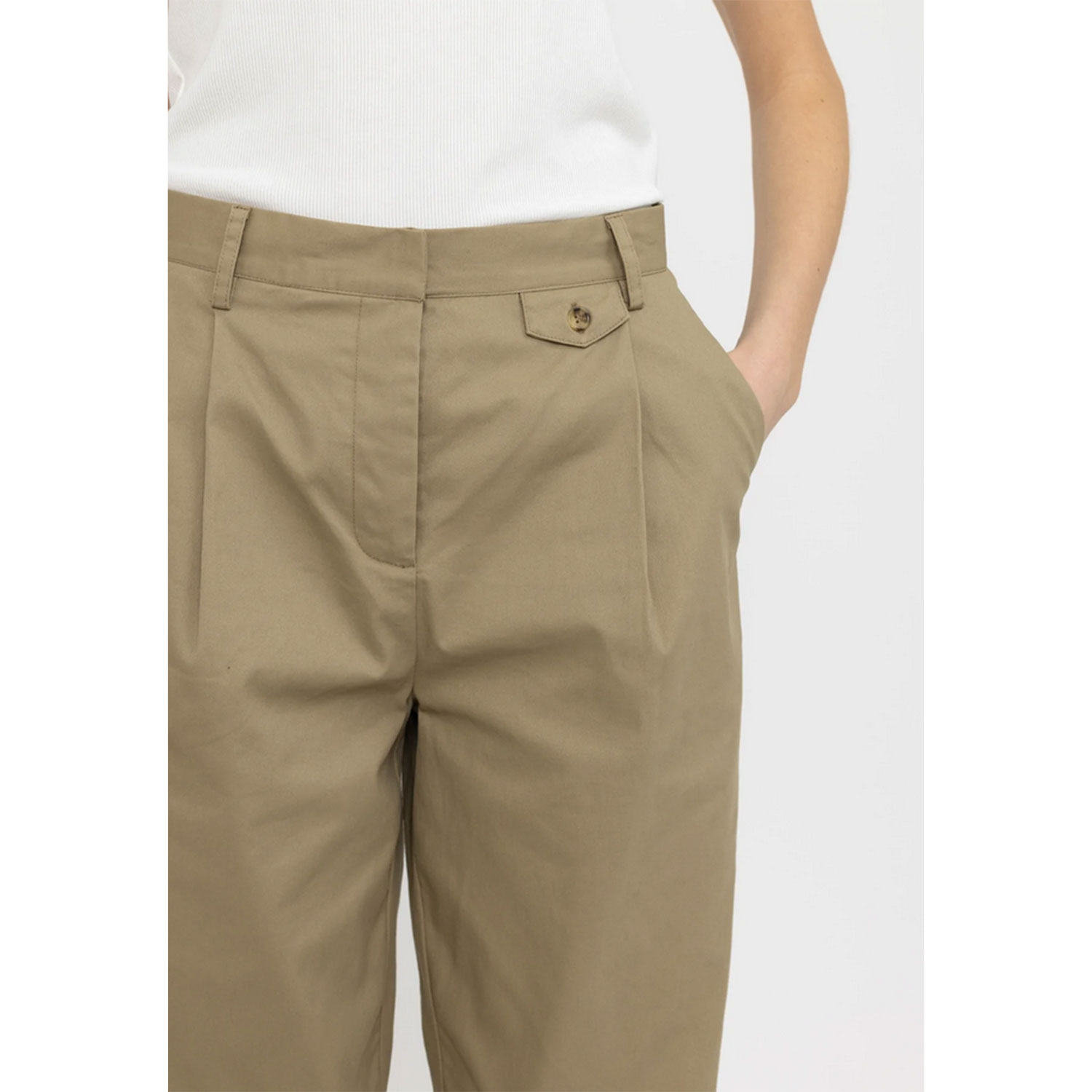 Soft Rebels Tricia Soft Rebels Hose Beige Detail