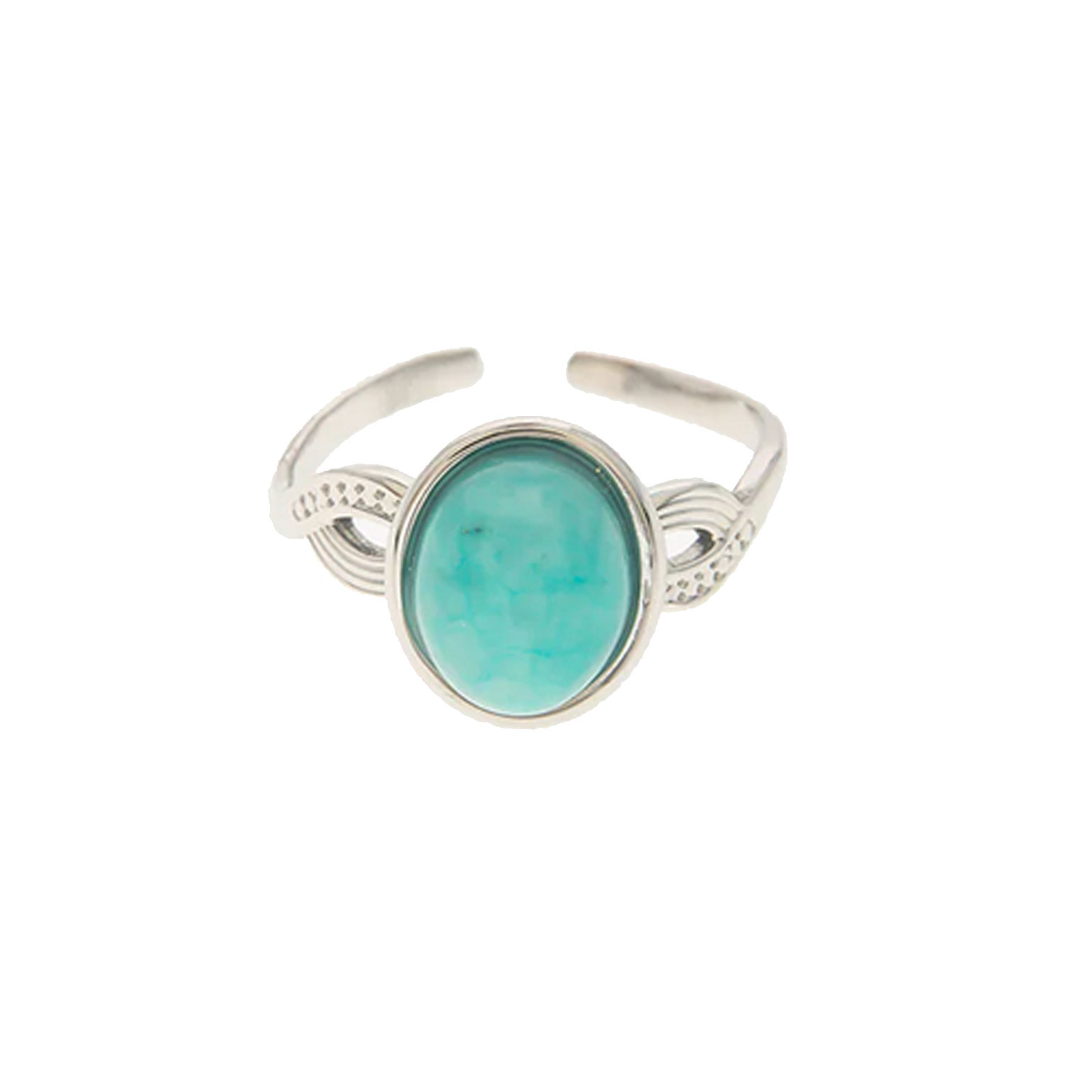 La Garçonne Bijoux Turquoise Stone La Garçonne Bijoux Fingerring Silber