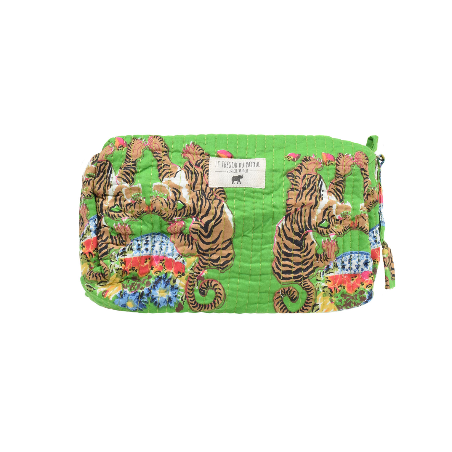 Le Trésor Du Monde Twoo Tigers Medium Necessaire Grün