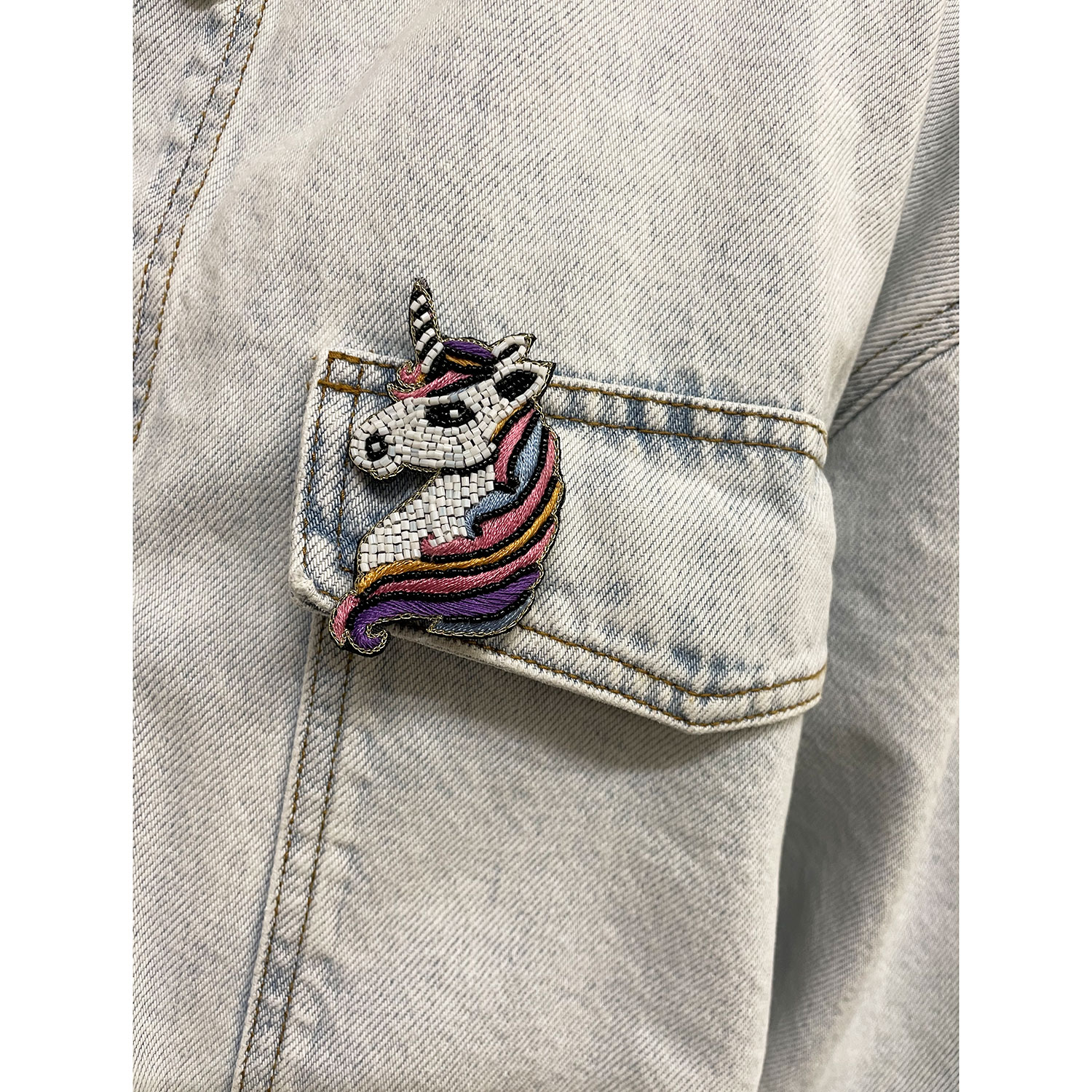 La Garçonne Bijoux Unicorn Brosche