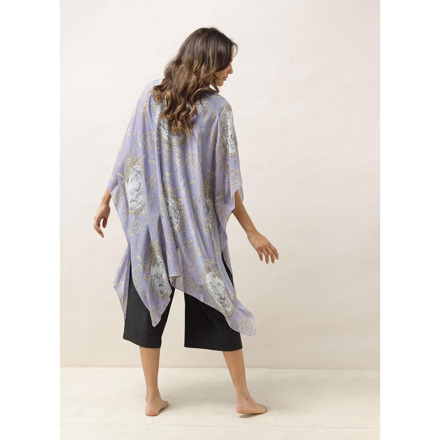 One Hundred Stars Throwover Valentine Lilac