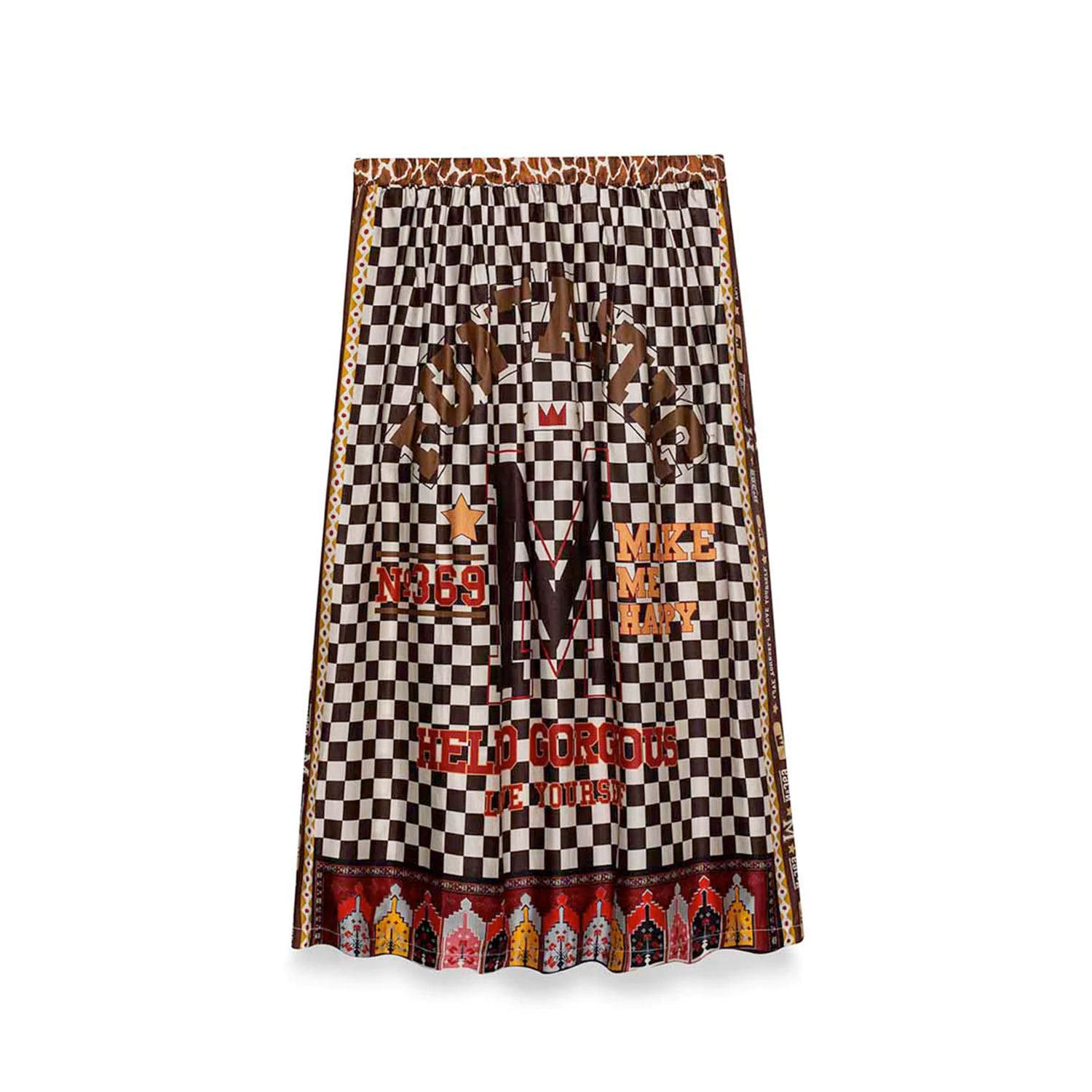 Me369 Vanessa Jupe Chocolate