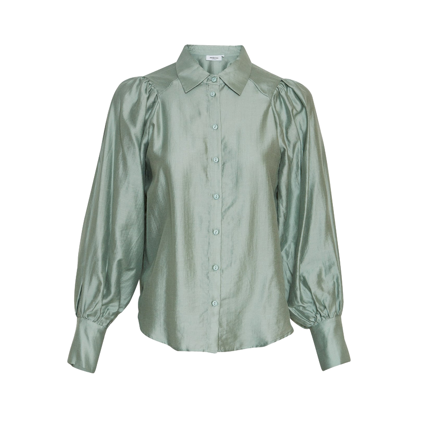 MSCH Copenhagen Varsha Romina MSCH Copenhagen Bluse Grün vorne