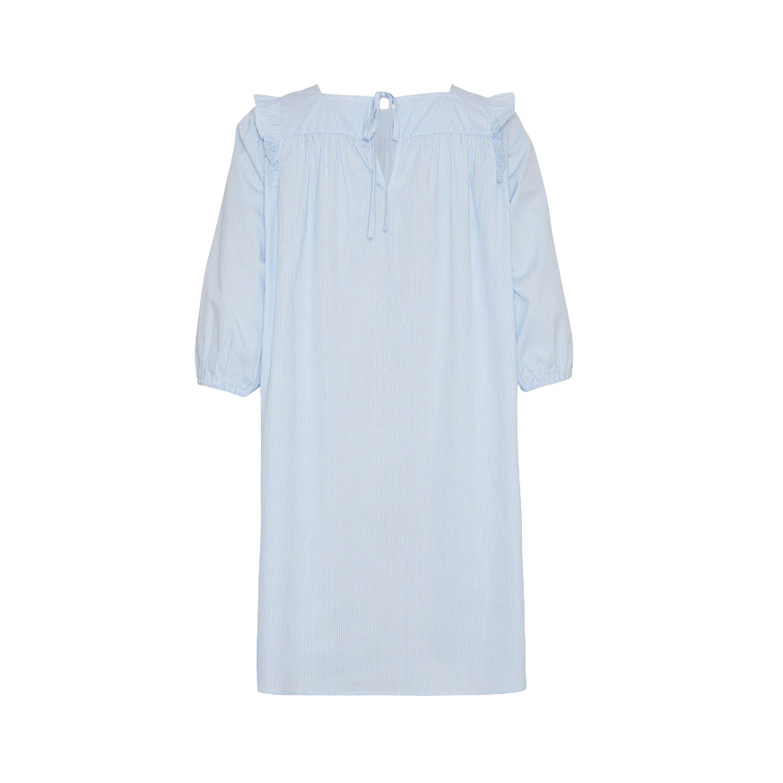 MSCH Copenhagen Vibeka MSCH Copenhagen Kleid blau hinten