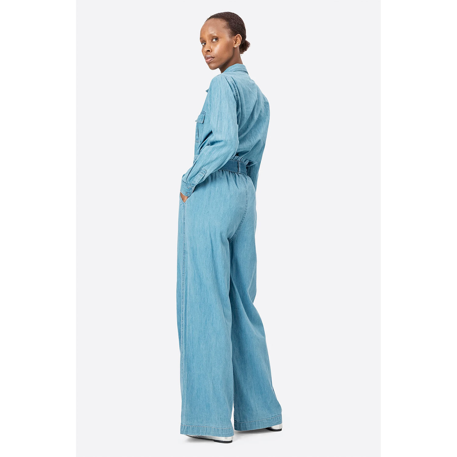 Lolly's Laundry Vicky Lollys Laundry Hose Blau Model hinten