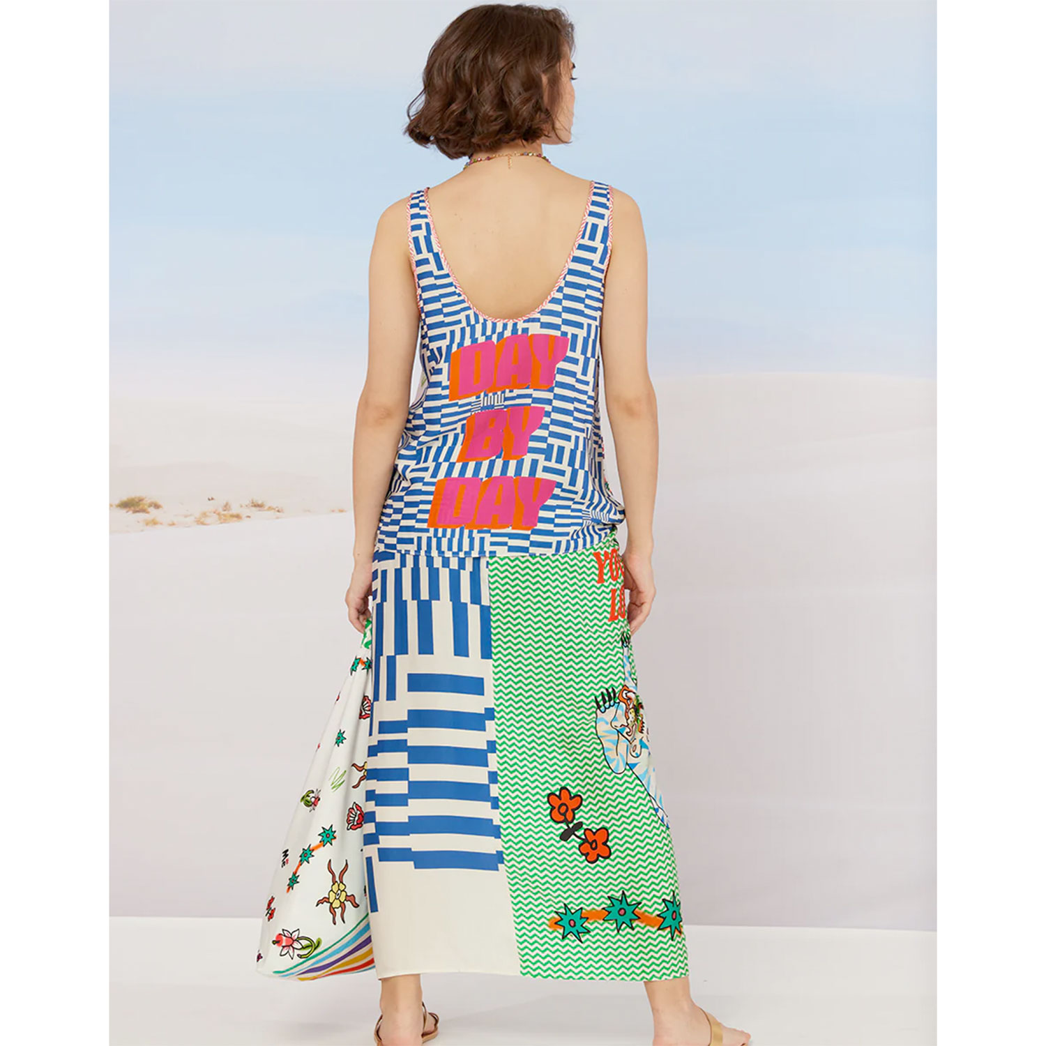 Me369 Vida Tank Top Tiger