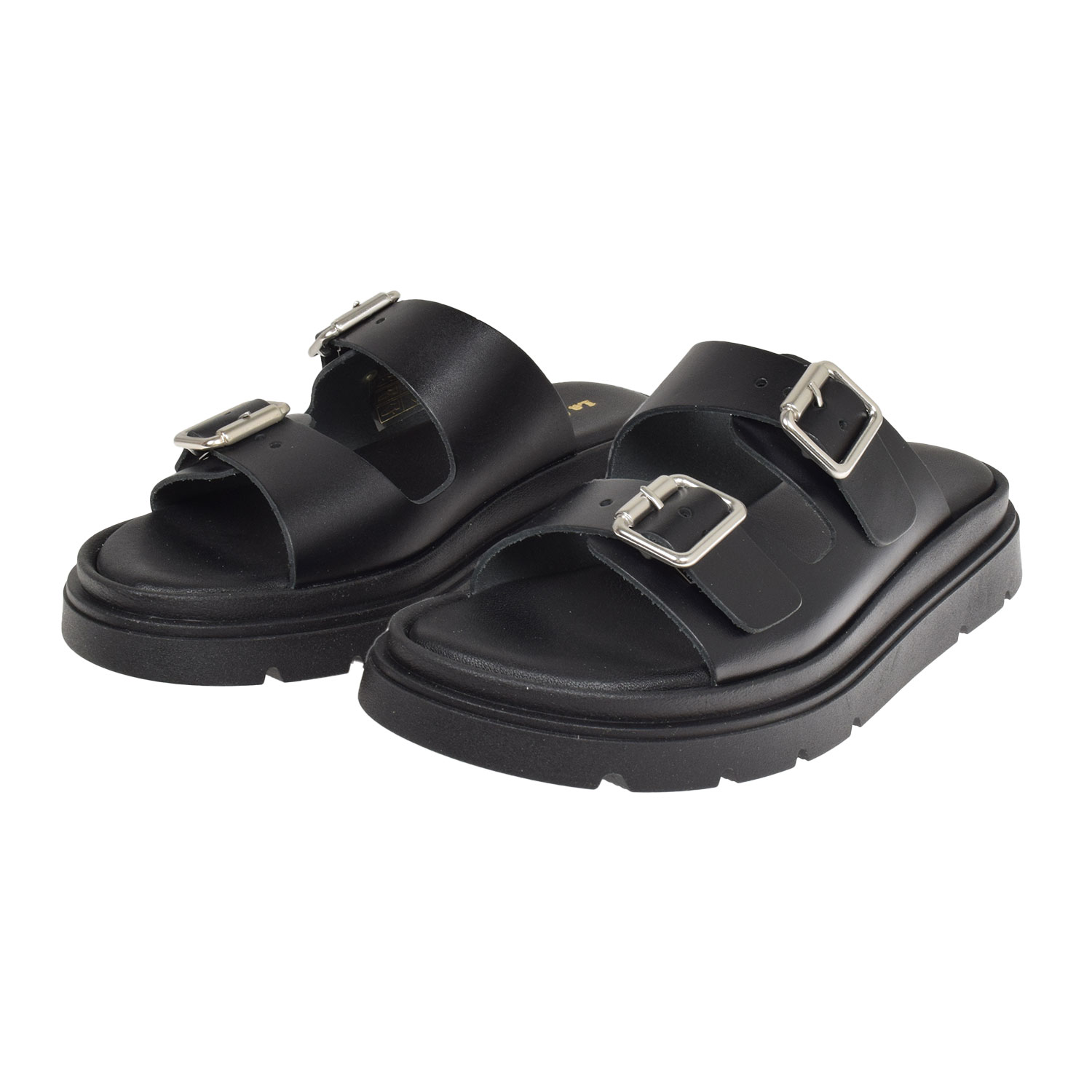 La Garçonne Viktoria Sandale Negro