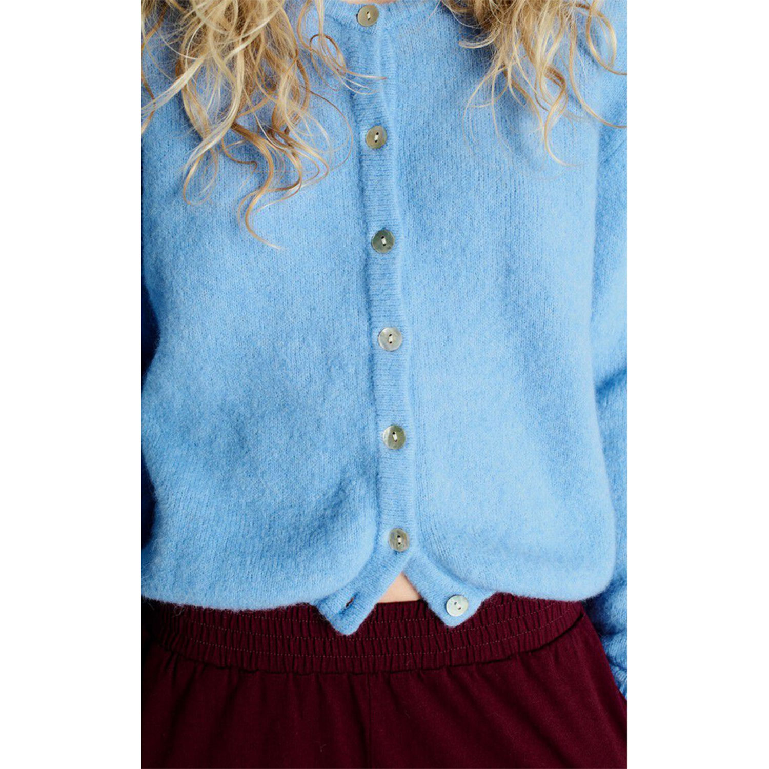 American Vintage Vitow Cardigan Atmosphere Melange