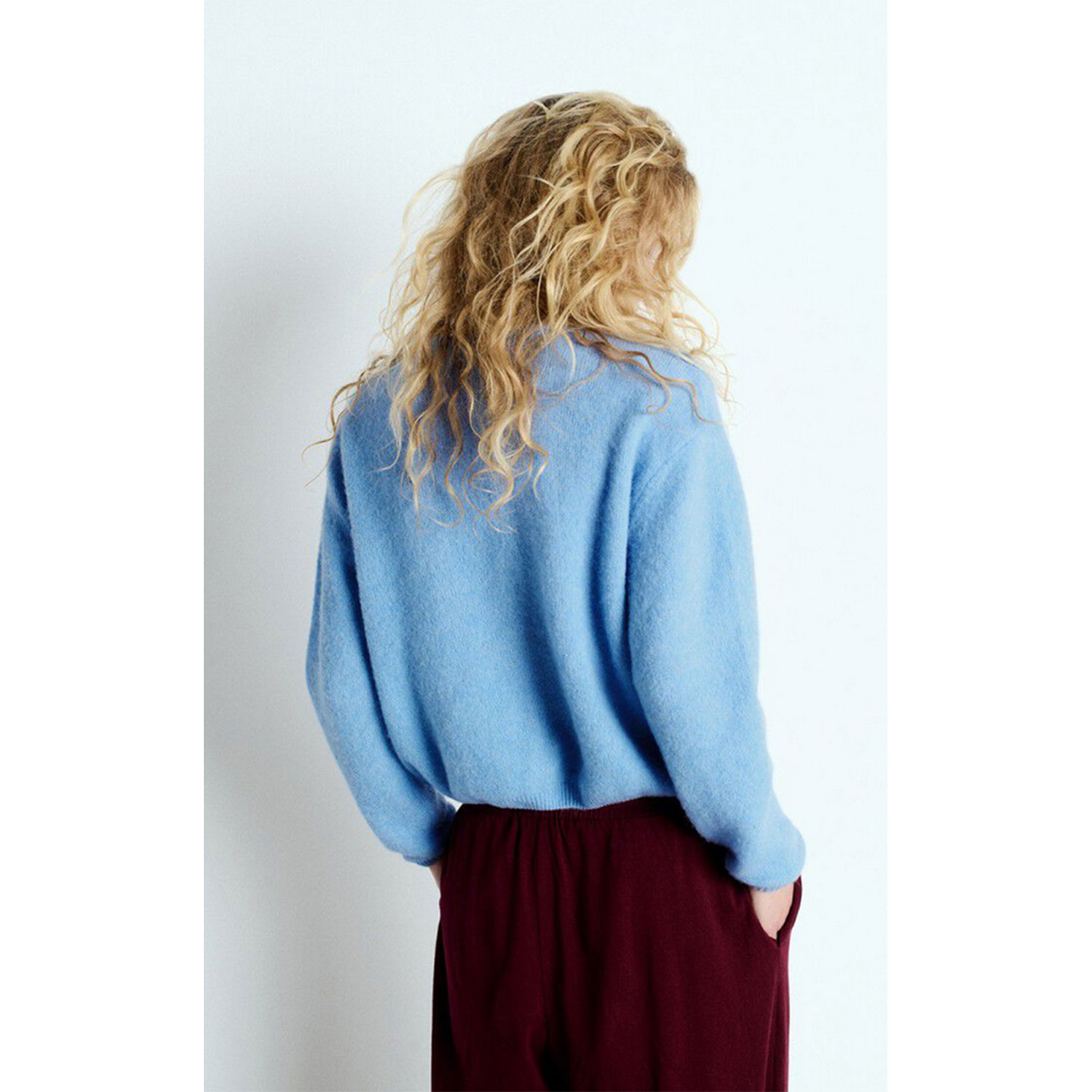 American Vintage Vitow Cardigan Atmosphere Melange