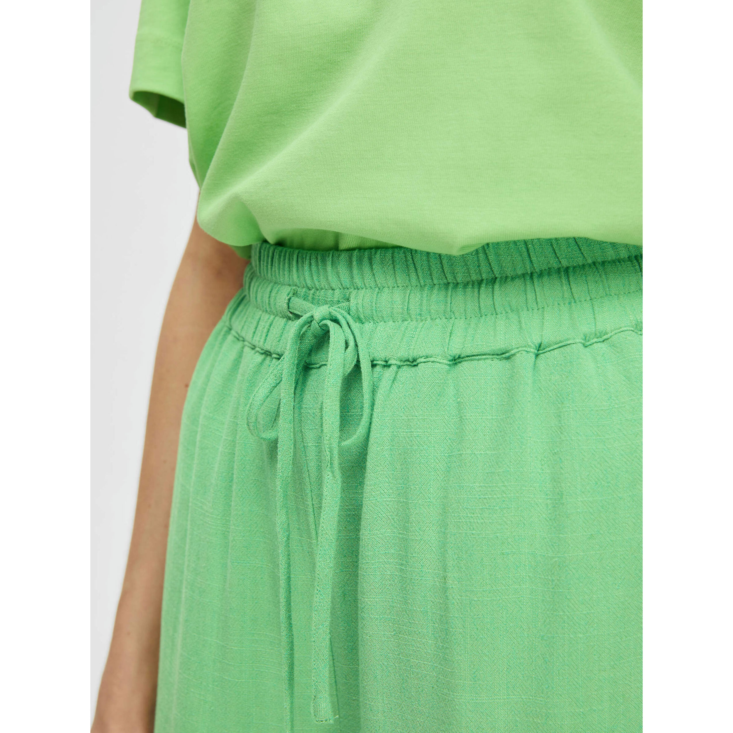 Selected Femme Viva Gulia Hose Absinthe Green