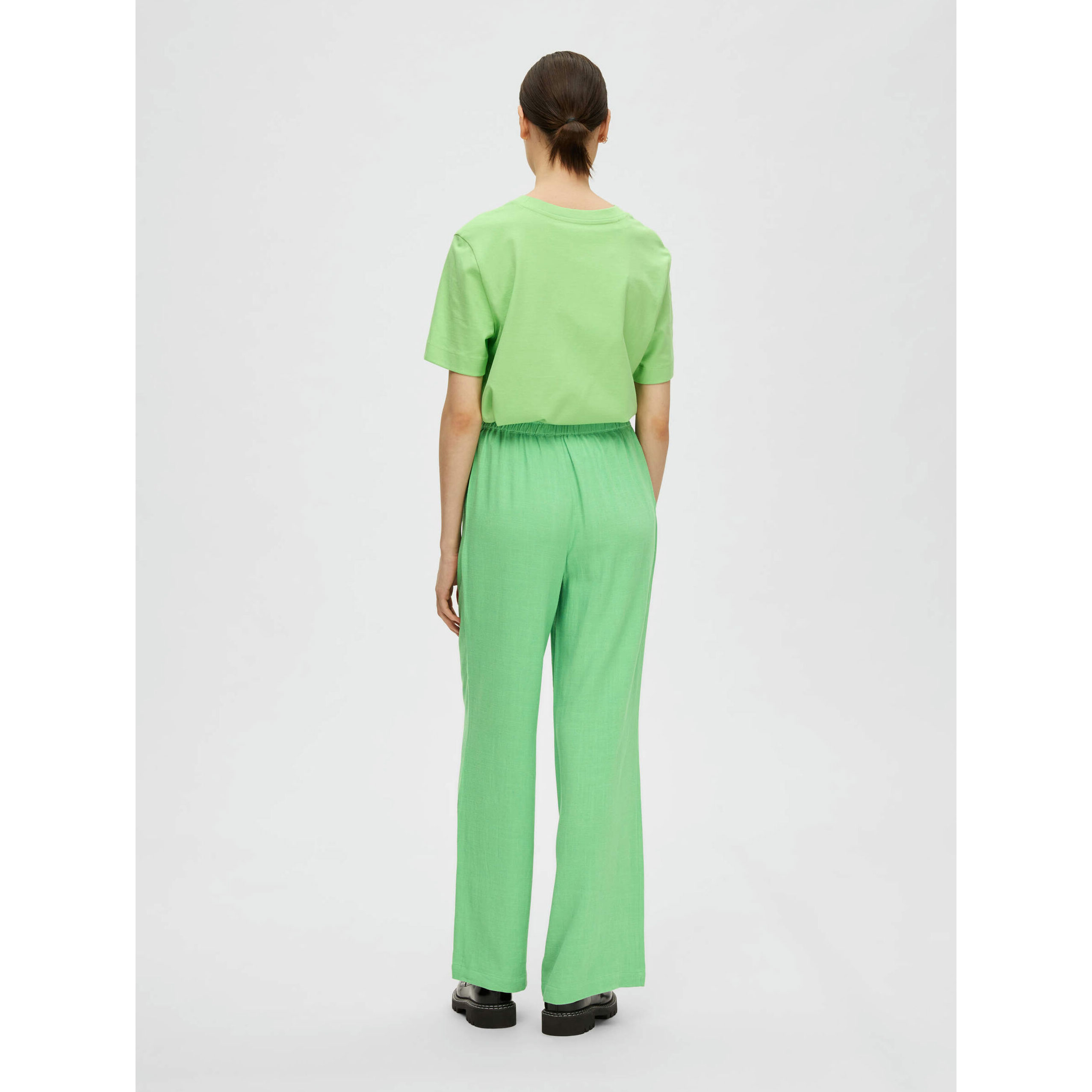 Selected Femme Viva Gulia Hose Absinthe Green