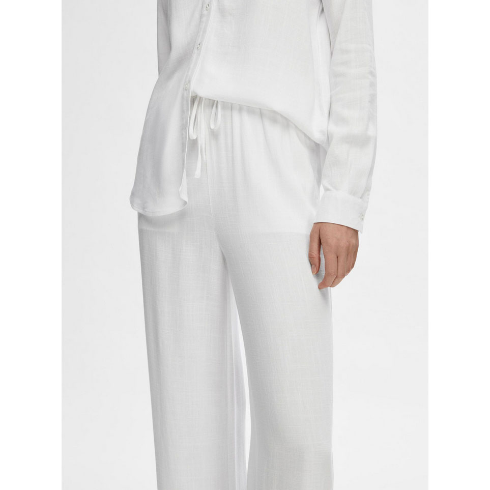 Selected Femme Viva Gulia Hose Snow White