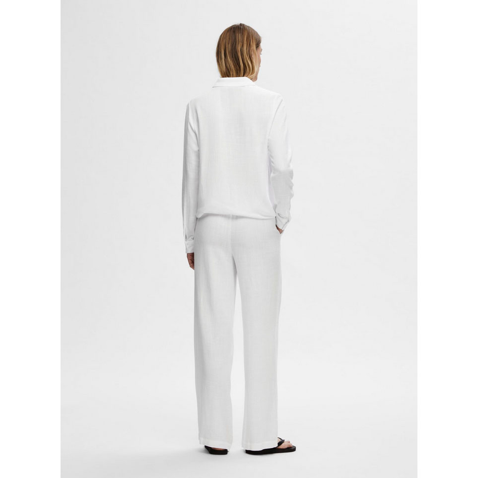 Selected Femme Viva Gulia Hose Snow White
