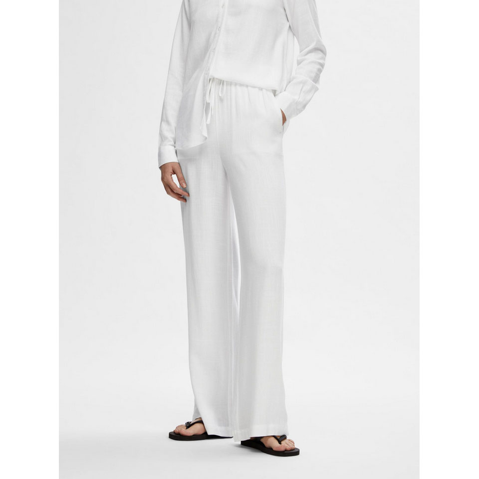 Selected Femme Viva Gulia Hose Snow White