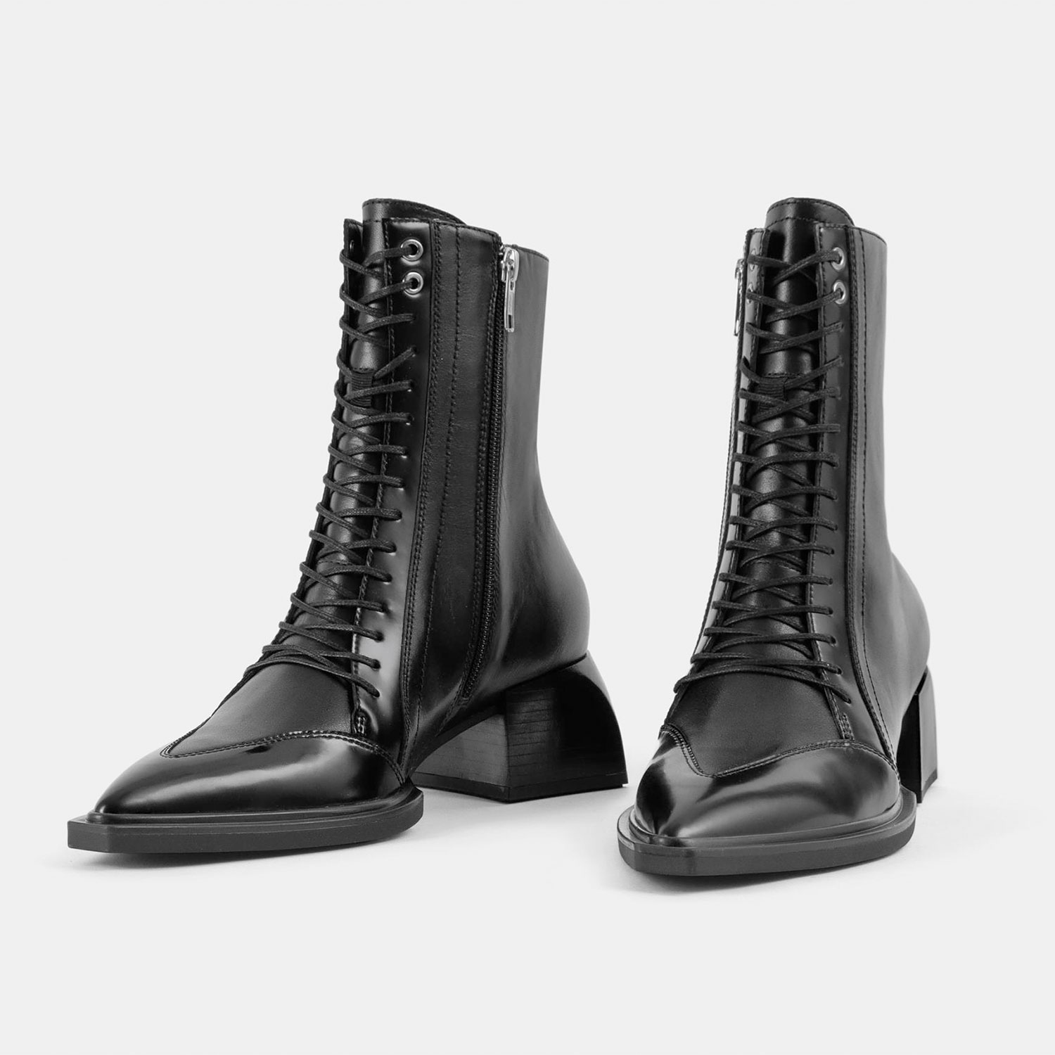 Vagabond Vivian Schnürstiefel Black