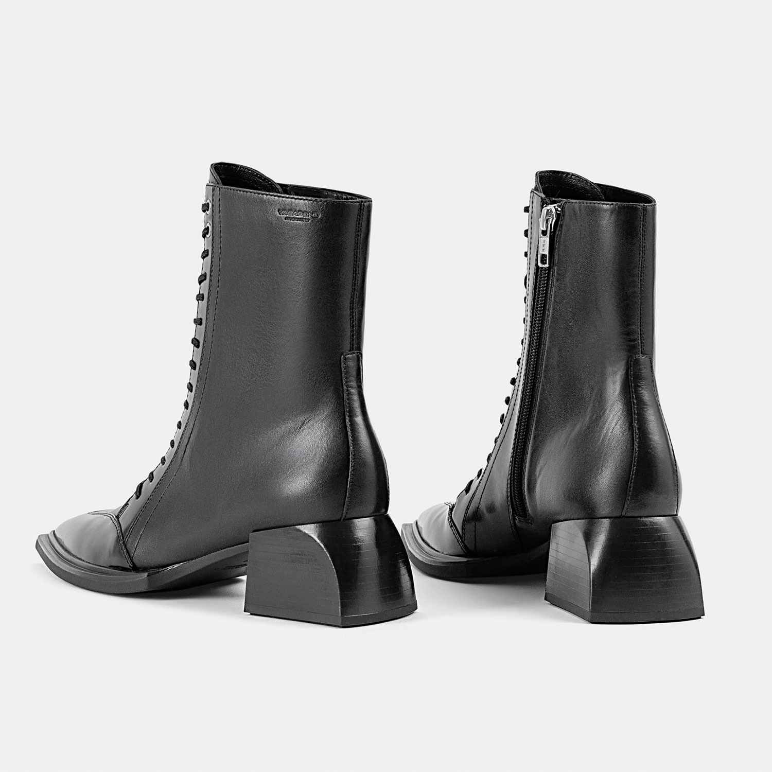 Vagabond Vivian Schnürstiefel Black