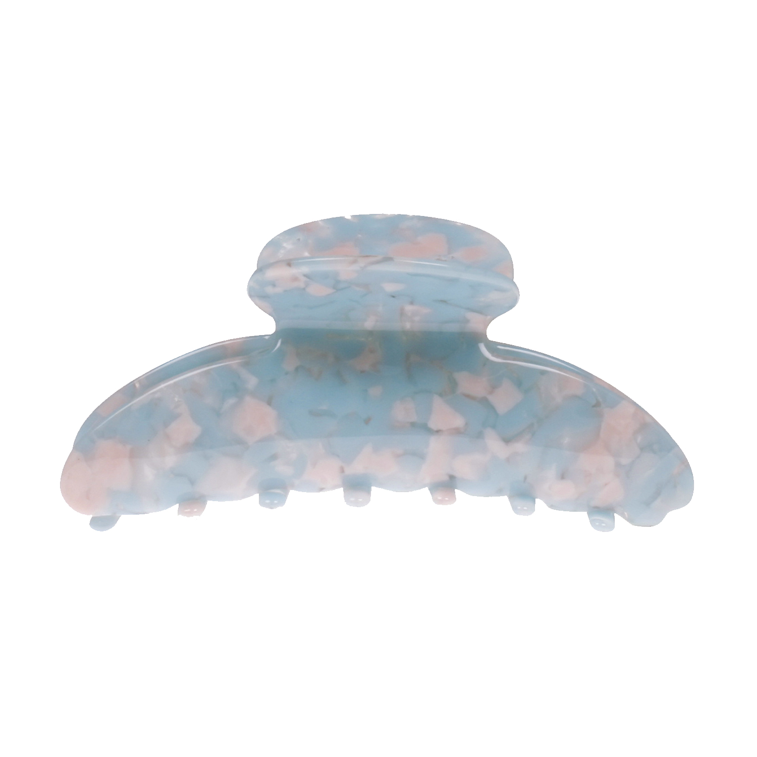 Voila Marble Haarklammer Grande Baby Blue Pink